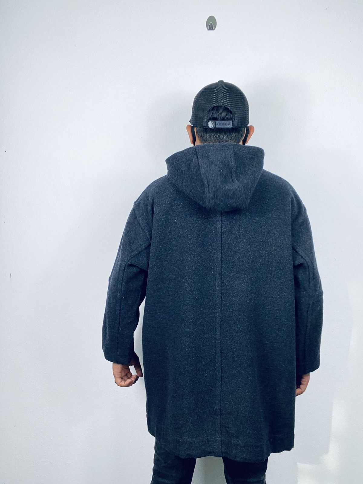 Designer × Hai Sporting Gear × Issey Miyake Hai Sporting Gear OverSize Wool Jacket Hoddies Winter Style Size US M / EU 48-50 / 2 - 18 Thumbnail