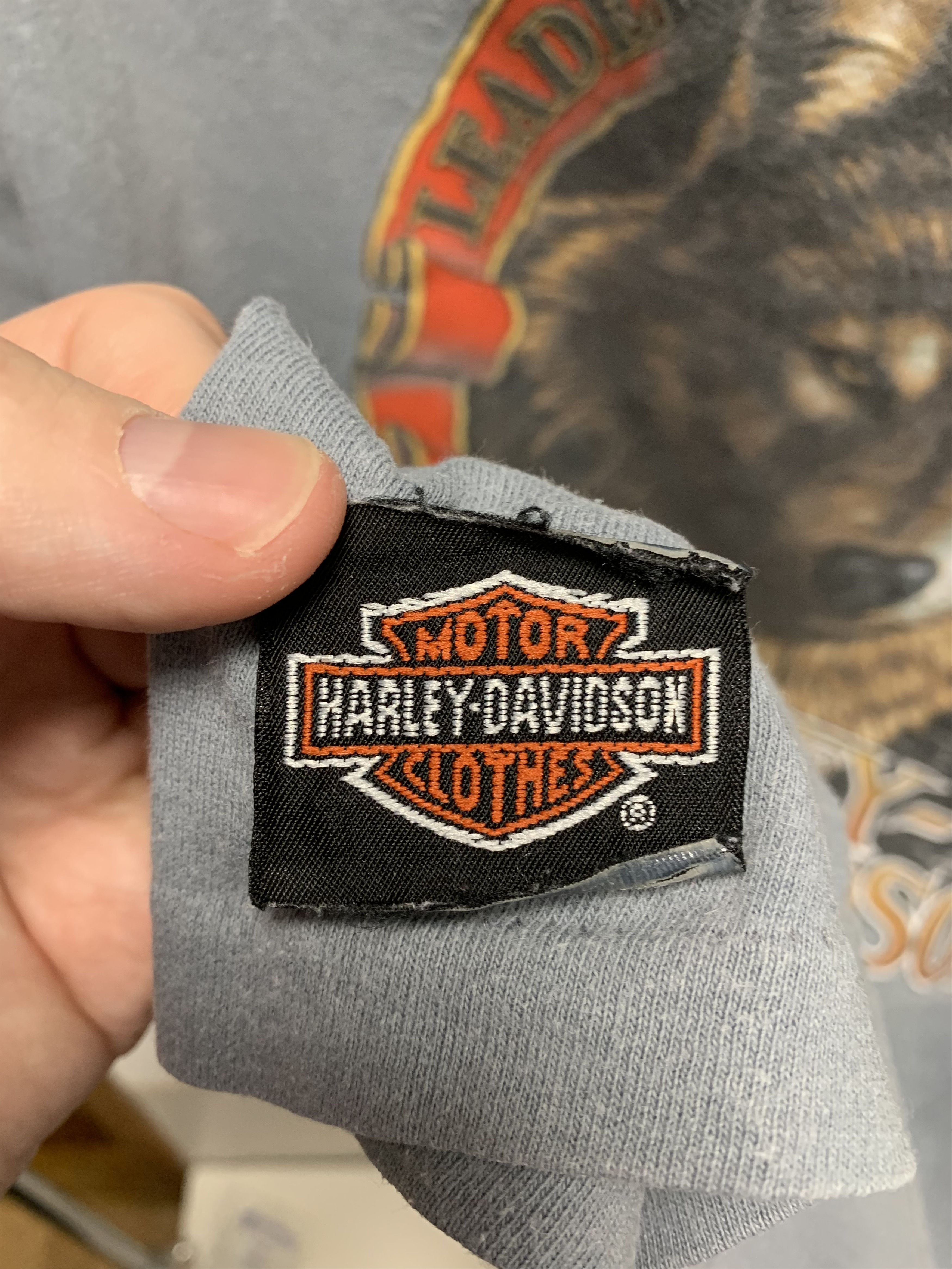 Harley Davidson Harley Davidson 3D emblem 1991 vintage 3D Emblem MADEINUSA L Size US L / EU 52-54 / 3 - 7 Thumbnail