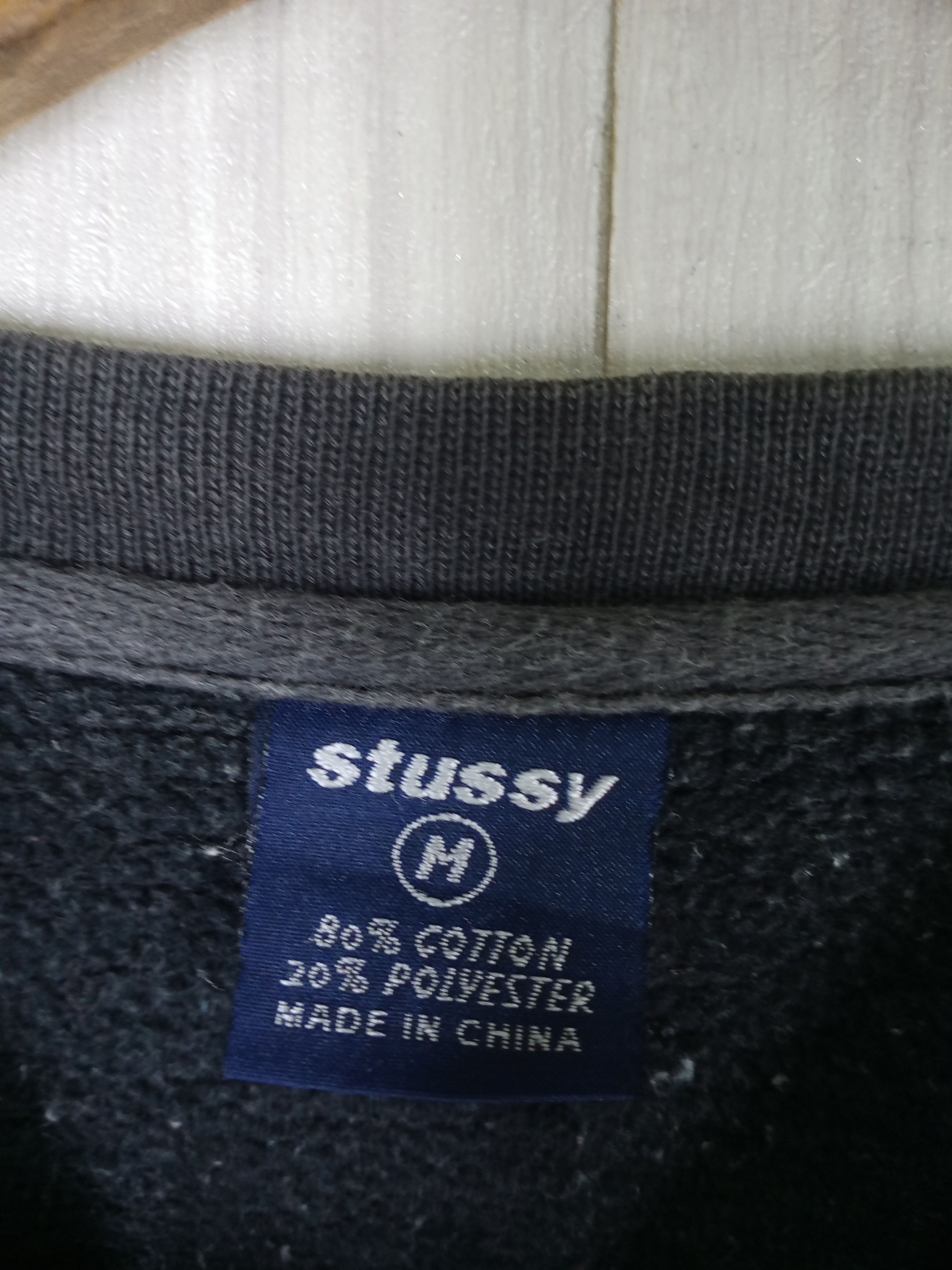 Stussy Rare Vintage 90s Stussy Deluxe Big Logo Sweatshirt Size US XL / EU 56 / 4 - 4 Thumbnail