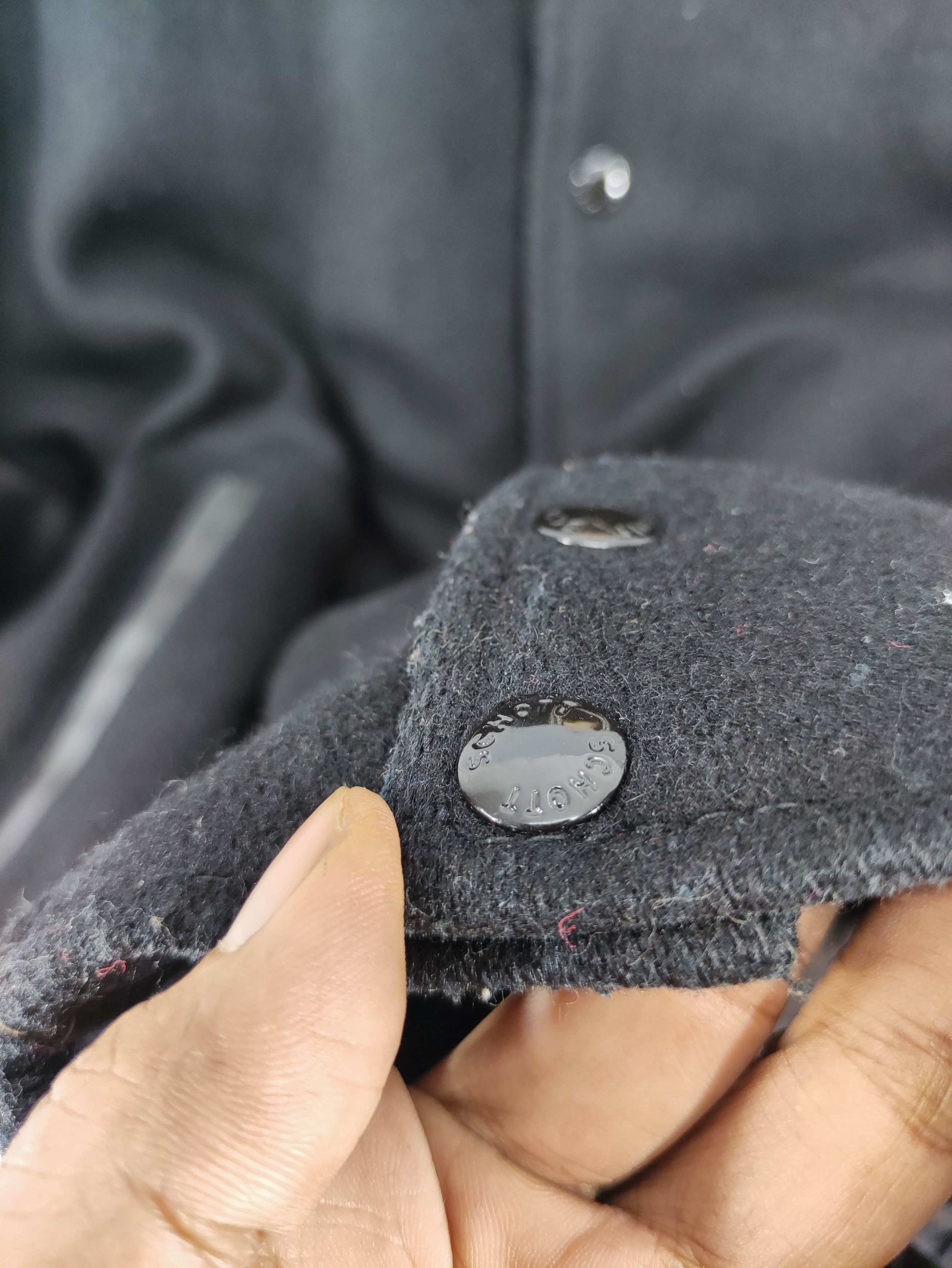 Schott Vintage Schott Varsity Wool Jacket Leather Sleeve Size US L / EU 52-54 / 3 - 6 Thumbnail