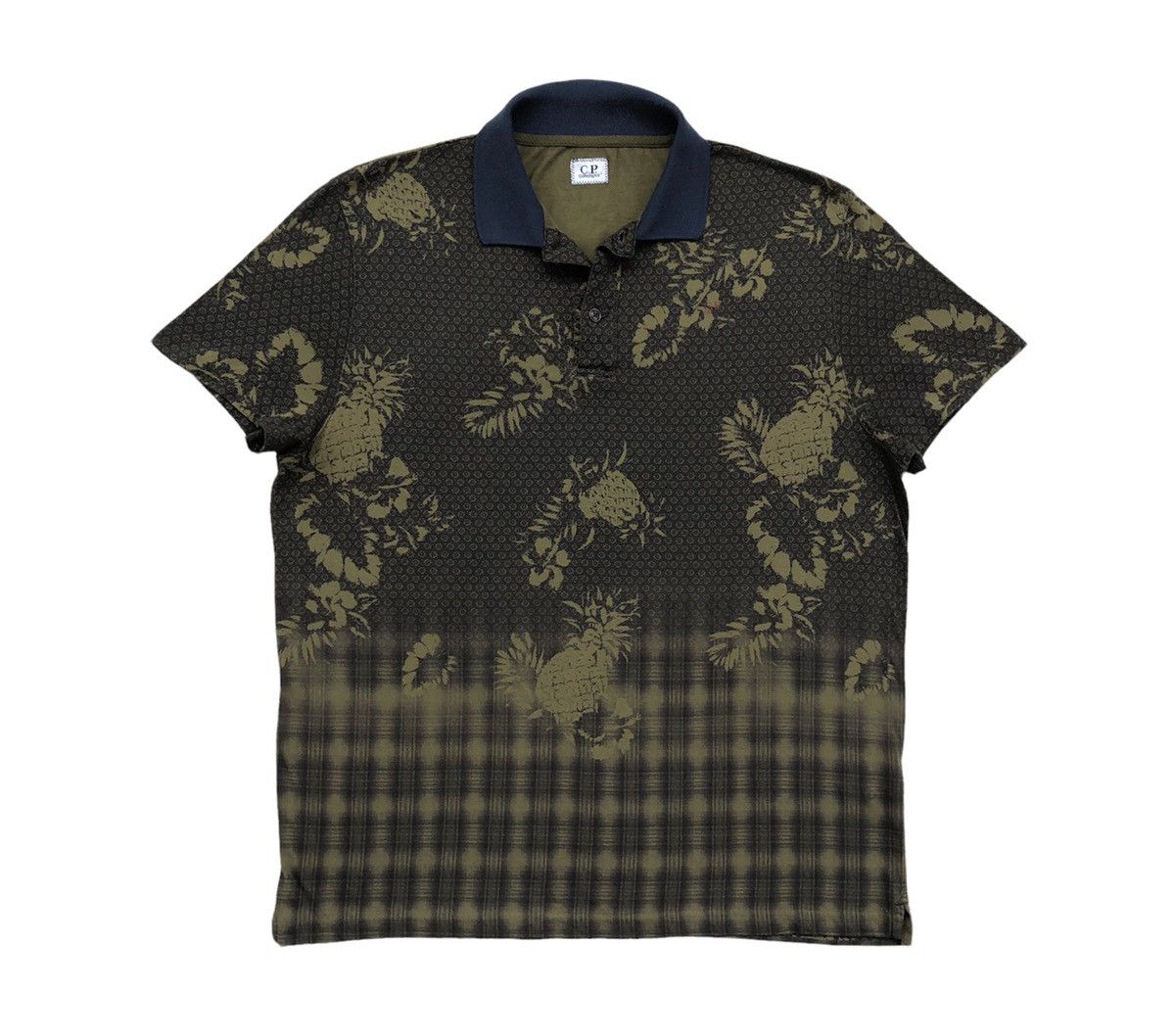 C.P. Company C. P. Company Hawaiian Collar Slim Fit T-shirt Size US XXL / EU 58 / 5 - 3 Thumbnail