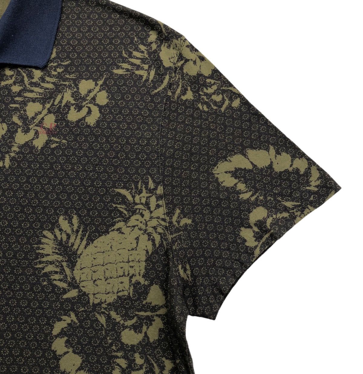C.P. Company C. P. Company Hawaiian Collar Slim Fit T-shirt Size US XXL / EU 58 / 5 - 4 Thumbnail