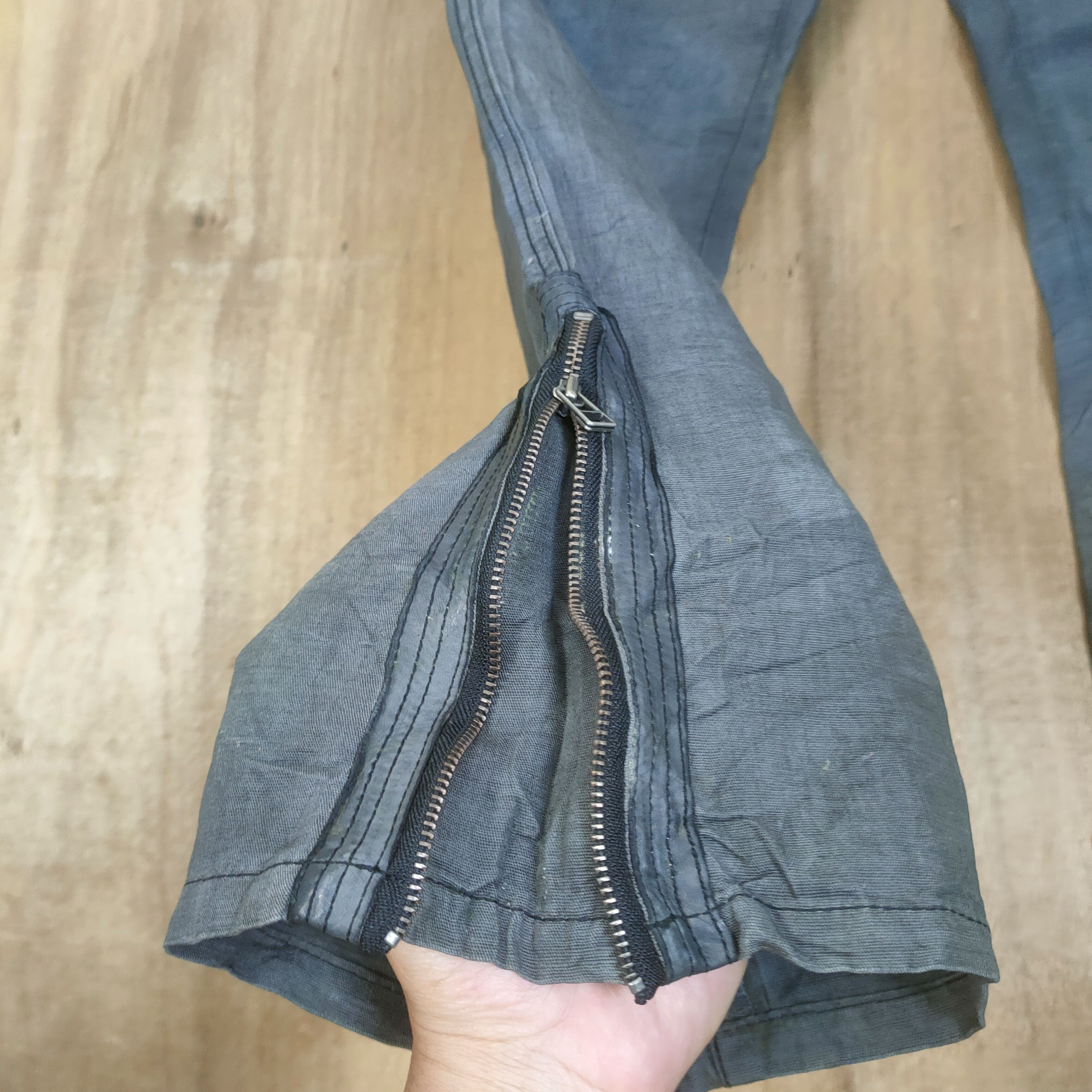 02DERIV. VINTAGE 02DERIV FADED CARGO PANTS ZIPPER LEG Size US 32 / EU 48 - 12 Thumbnail