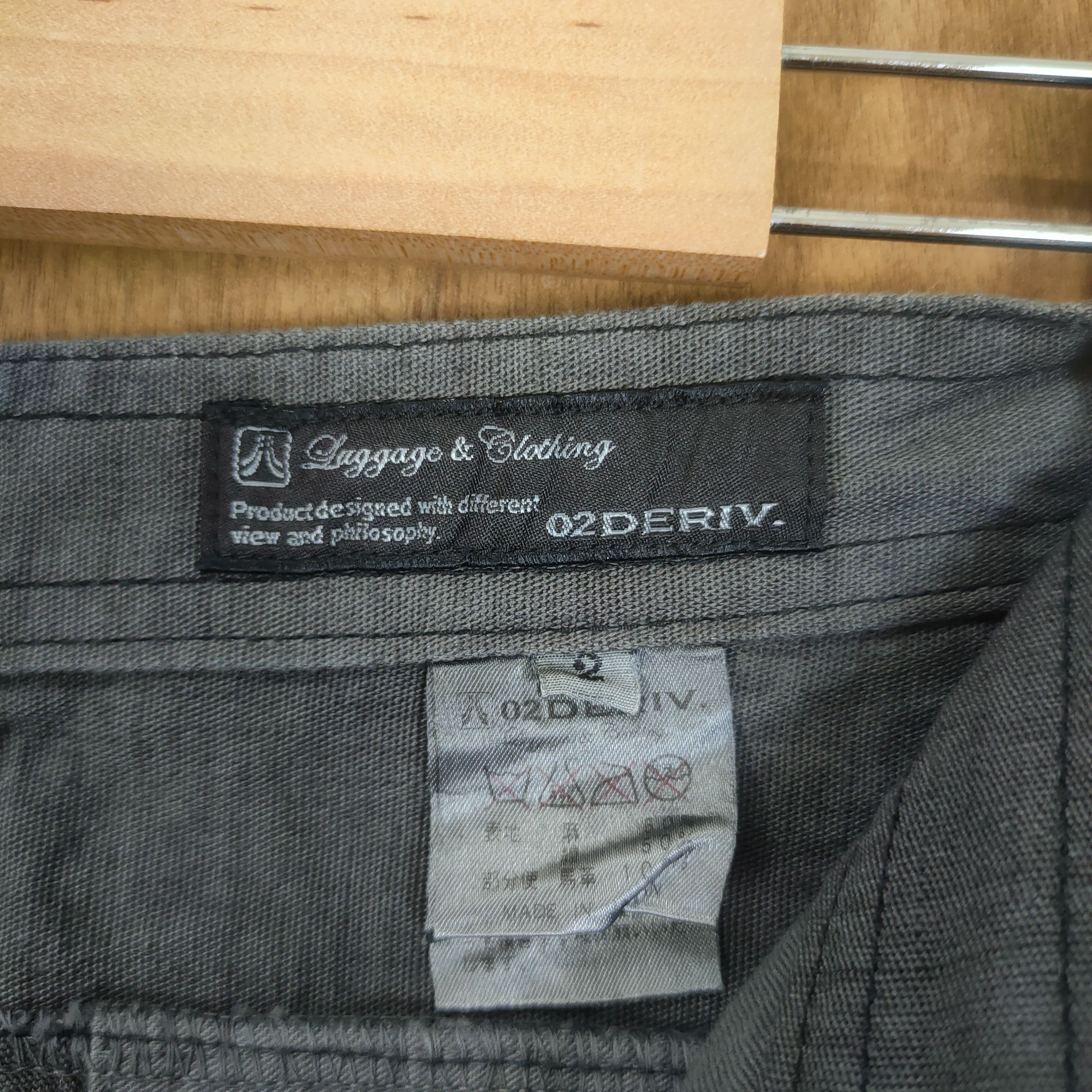 02DERIV. VINTAGE 02DERIV FADED CARGO PANTS ZIPPER LEG Size US 32 / EU 48 - 19 Thumbnail