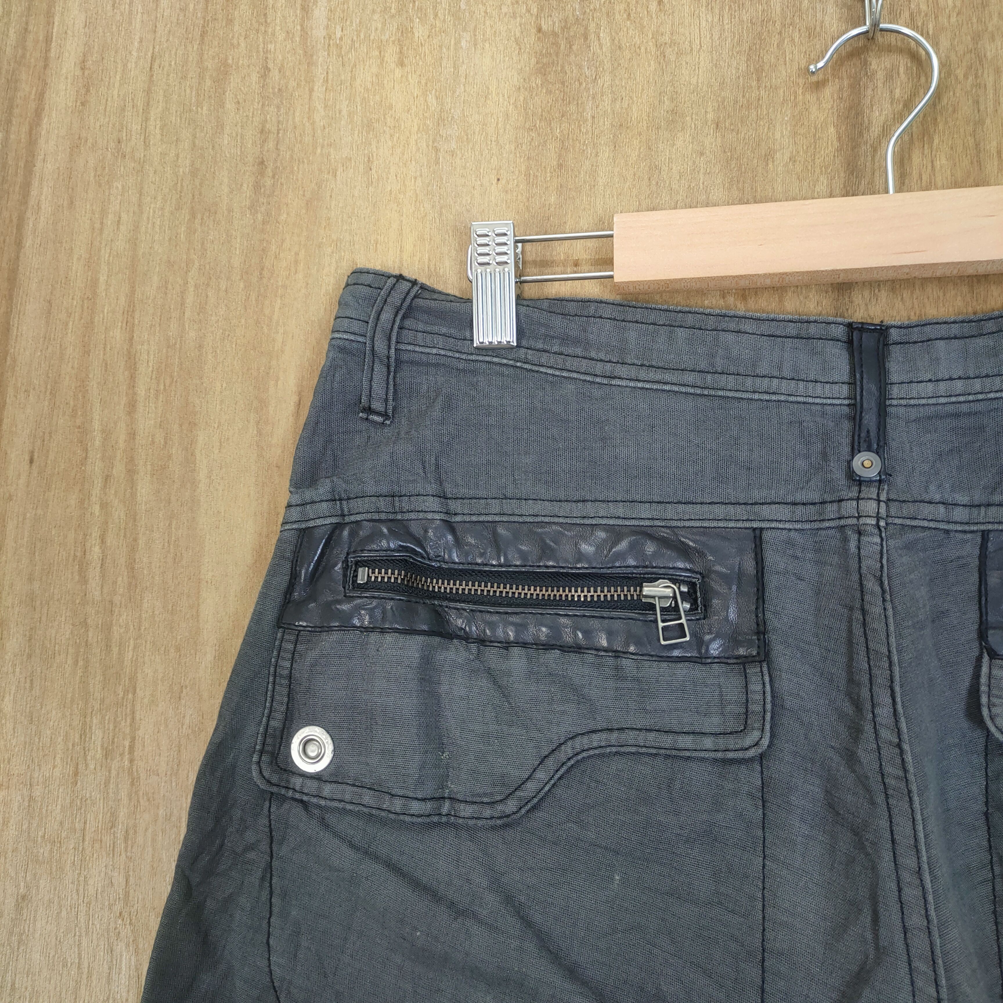 02DERIV. VINTAGE 02DERIV FADED CARGO PANTS ZIPPER LEG Size US 32 / EU 48 - 17 Thumbnail