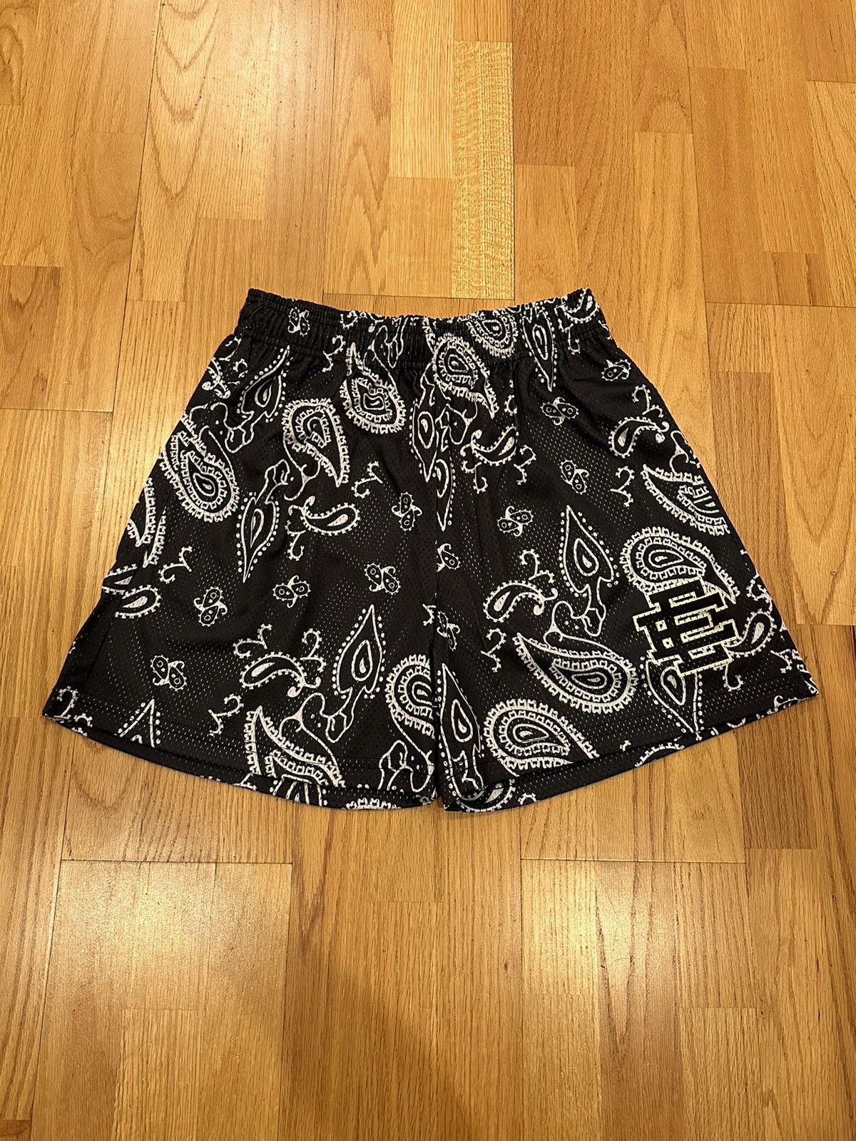 Eric Emanuel Eric Emanuel Black Paisley Basic Short XL | Grailed