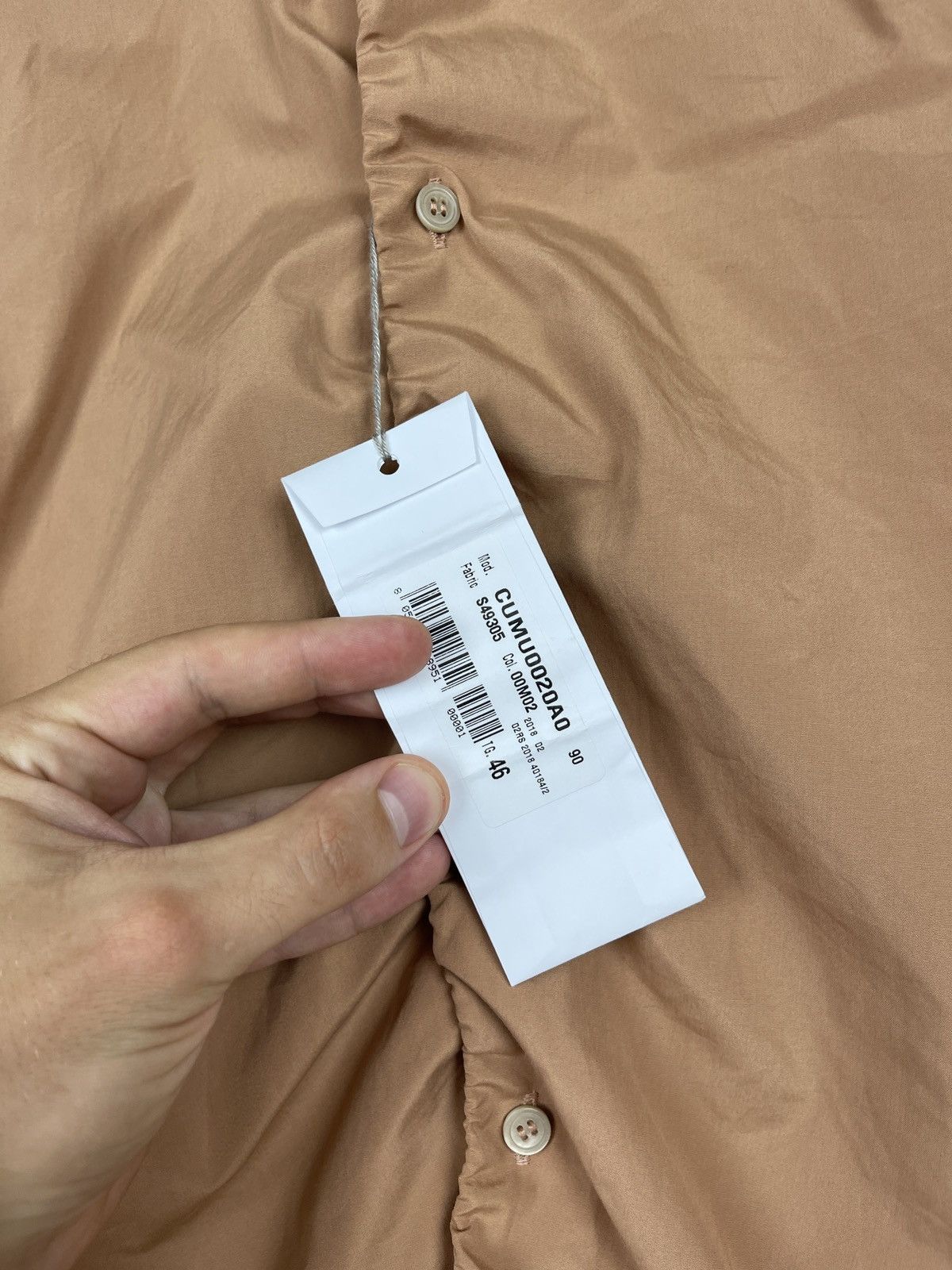 Marni Marni Made in Italy brown Asymmetrical long sleeve shirt Size US S / EU 44-46 / 1 - 13 Thumbnail