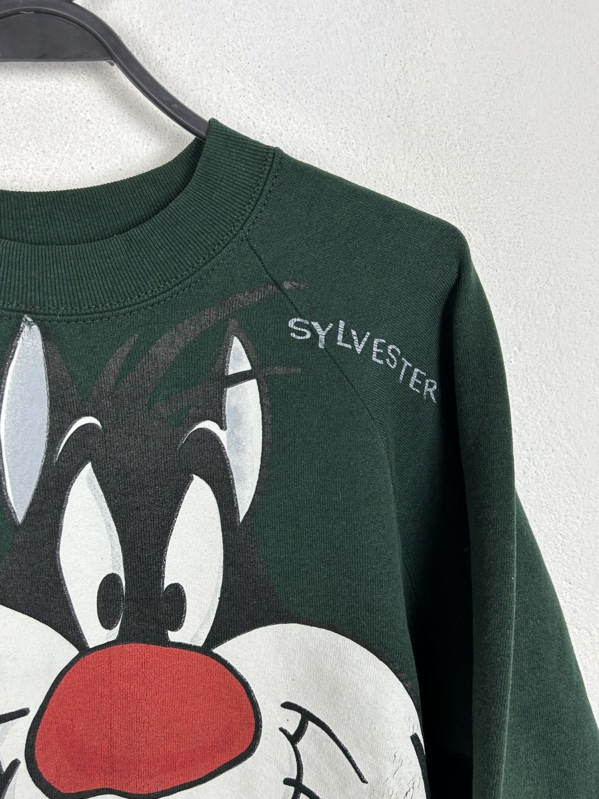 Vintage 90s Vintage Warner Bros 1993 Sylvester Cat Sweat Crewneck Size US M / EU 48-50 / 2 - 2 Thumbnail