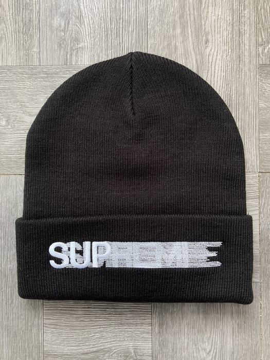 Supreme Motion Logo Beanie Black-