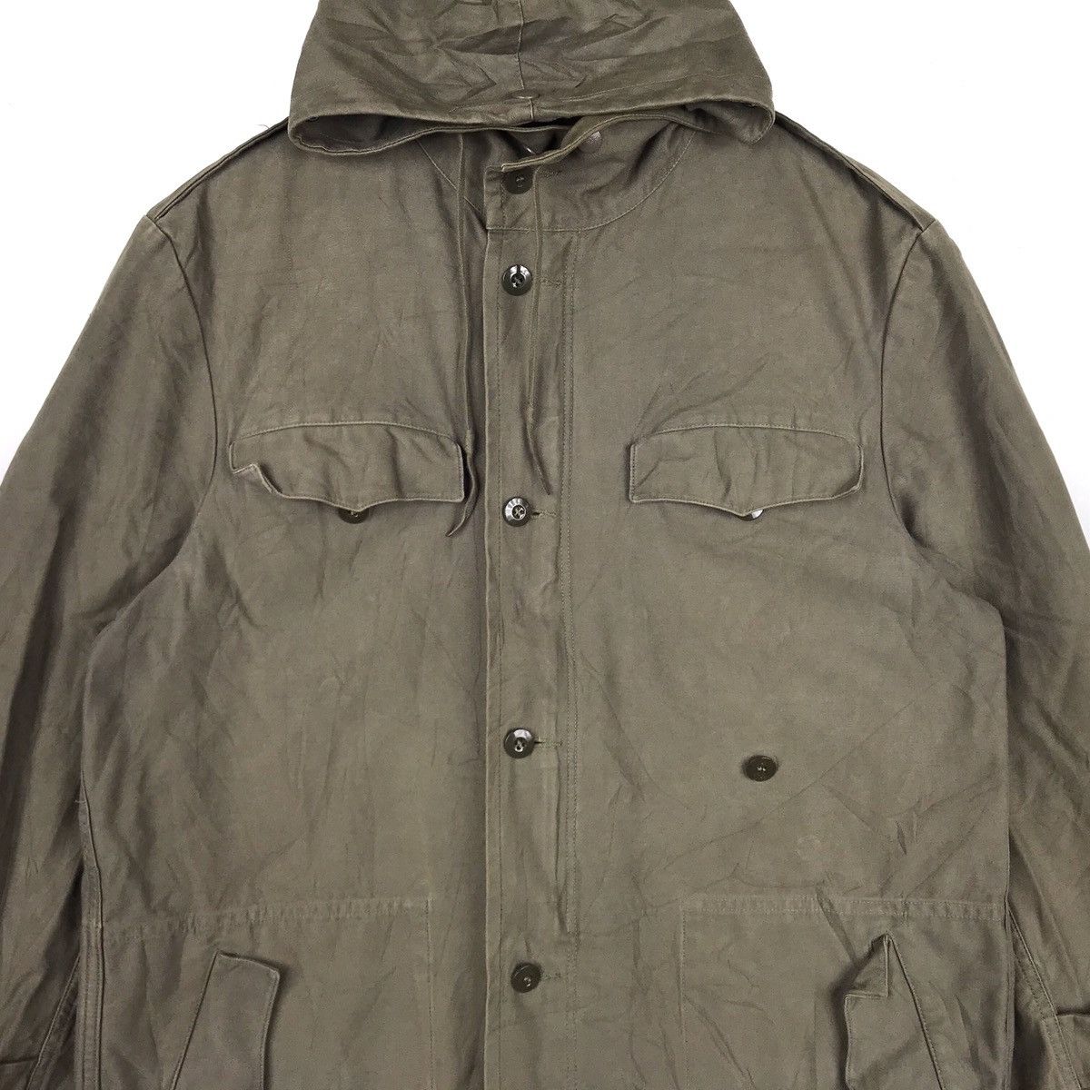 Vintage Rare!! Vintage 1985 WEGSCHEIDER German Army Jacket Parka Size US L / EU 52-54 / 3 - 2 Thumbnail