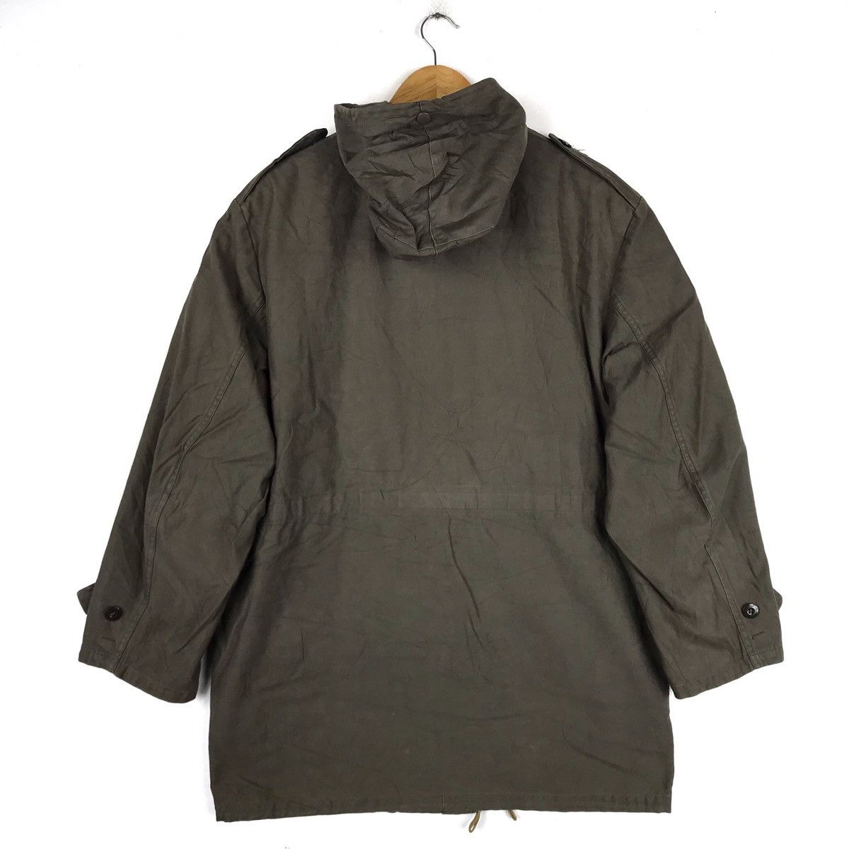 Vintage Rare!! Vintage 1985 WEGSCHEIDER German Army Jacket Parka Size US L / EU 52-54 / 3 - 3 Thumbnail