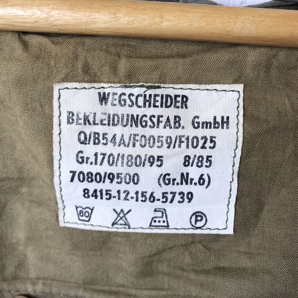 Vintage Rare!! Vintage 1985 WEGSCHEIDER German Army Jacket Parka Size US L / EU 52-54 / 3 - 7 Thumbnail
