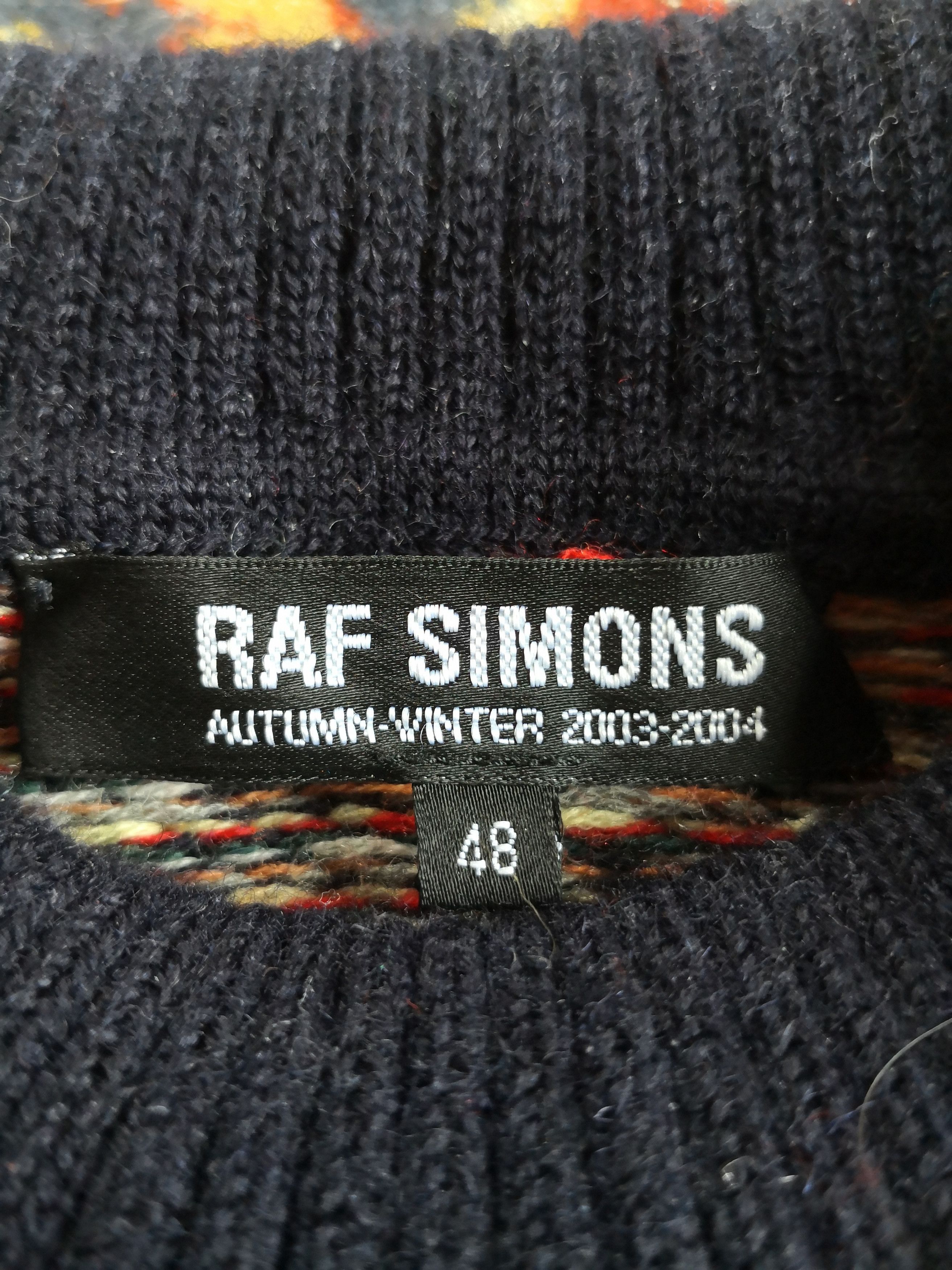 Raf Simons Raf Simons multicolor Knit sweater Size US M / EU 48-50 / 2 - 2 Thumbnail