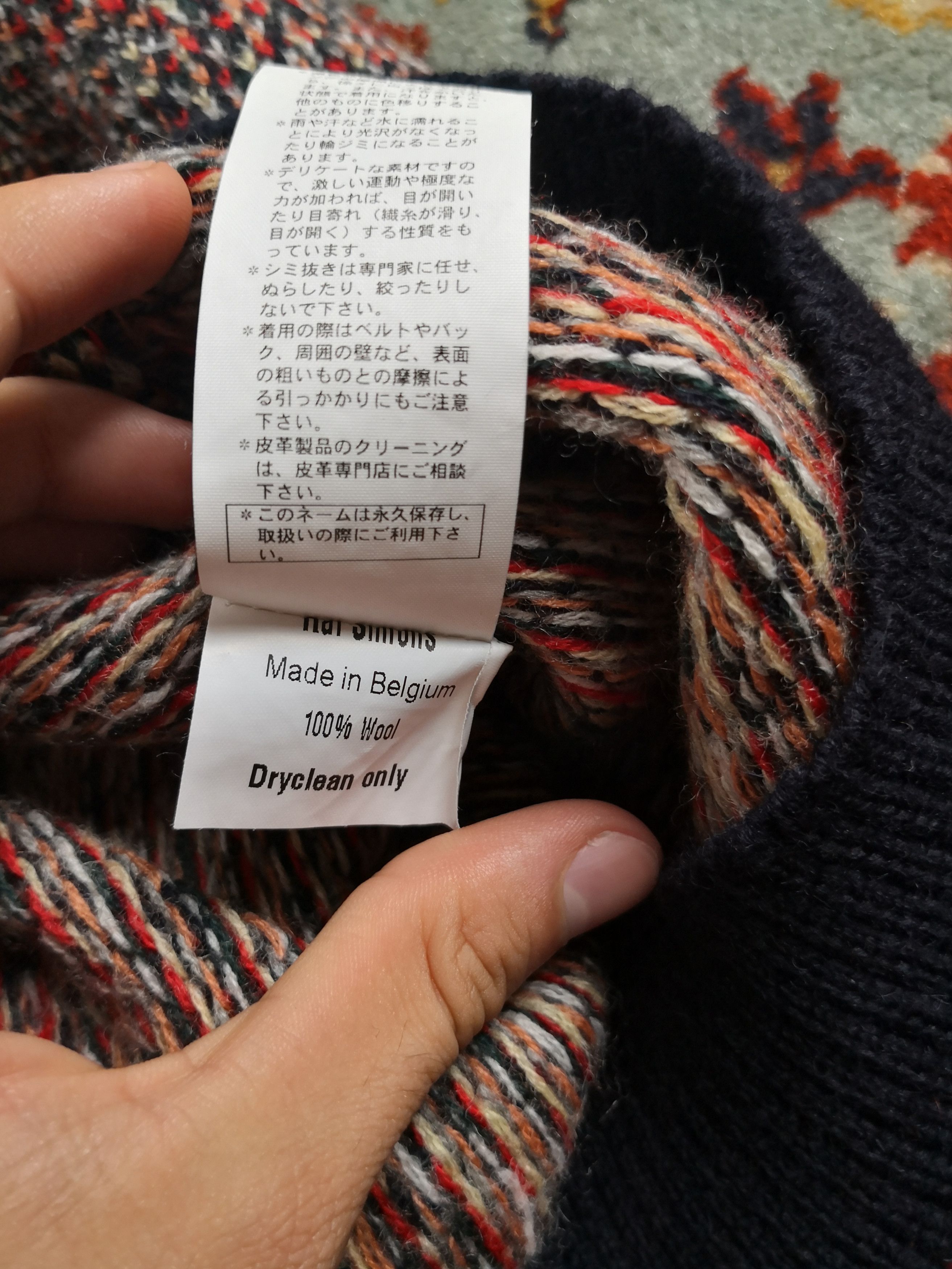 Raf Simons Raf Simons multicolor Knit sweater Size US M / EU 48-50 / 2 - 3 Thumbnail