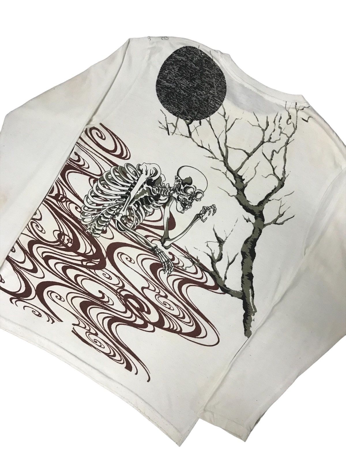 20471120 × If Six Was Nine × Japanese Brand Sukajan Japan Bullet Noise Art Religion Cranial Skulls Size US M / EU 48-50 / 2 - 3 Thumbnail