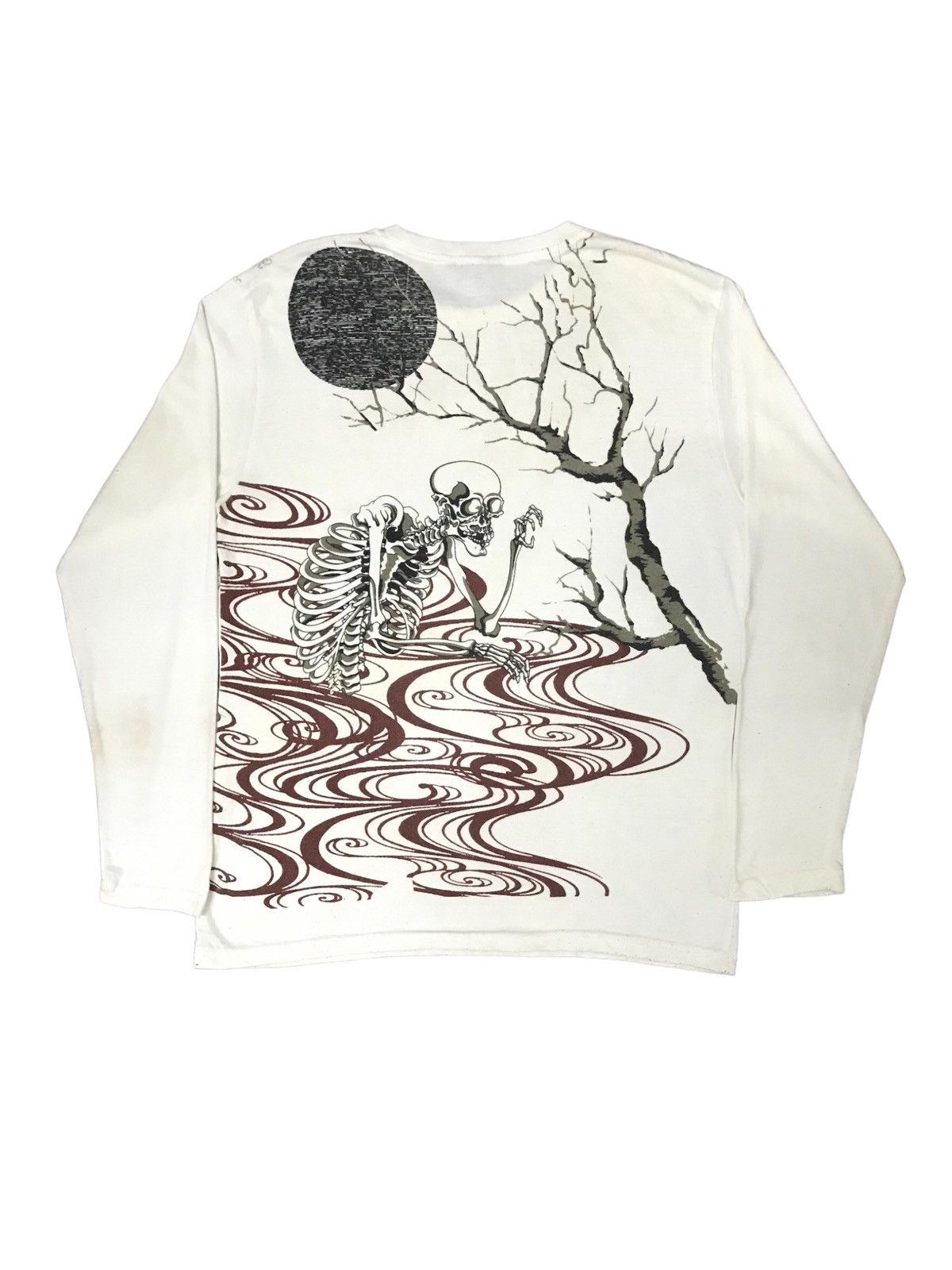 20471120 × If Six Was Nine × Japanese Brand Sukajan Japan Bullet Noise Art Religion Cranial Skulls Size US M / EU 48-50 / 2 - 1 Thumbnail