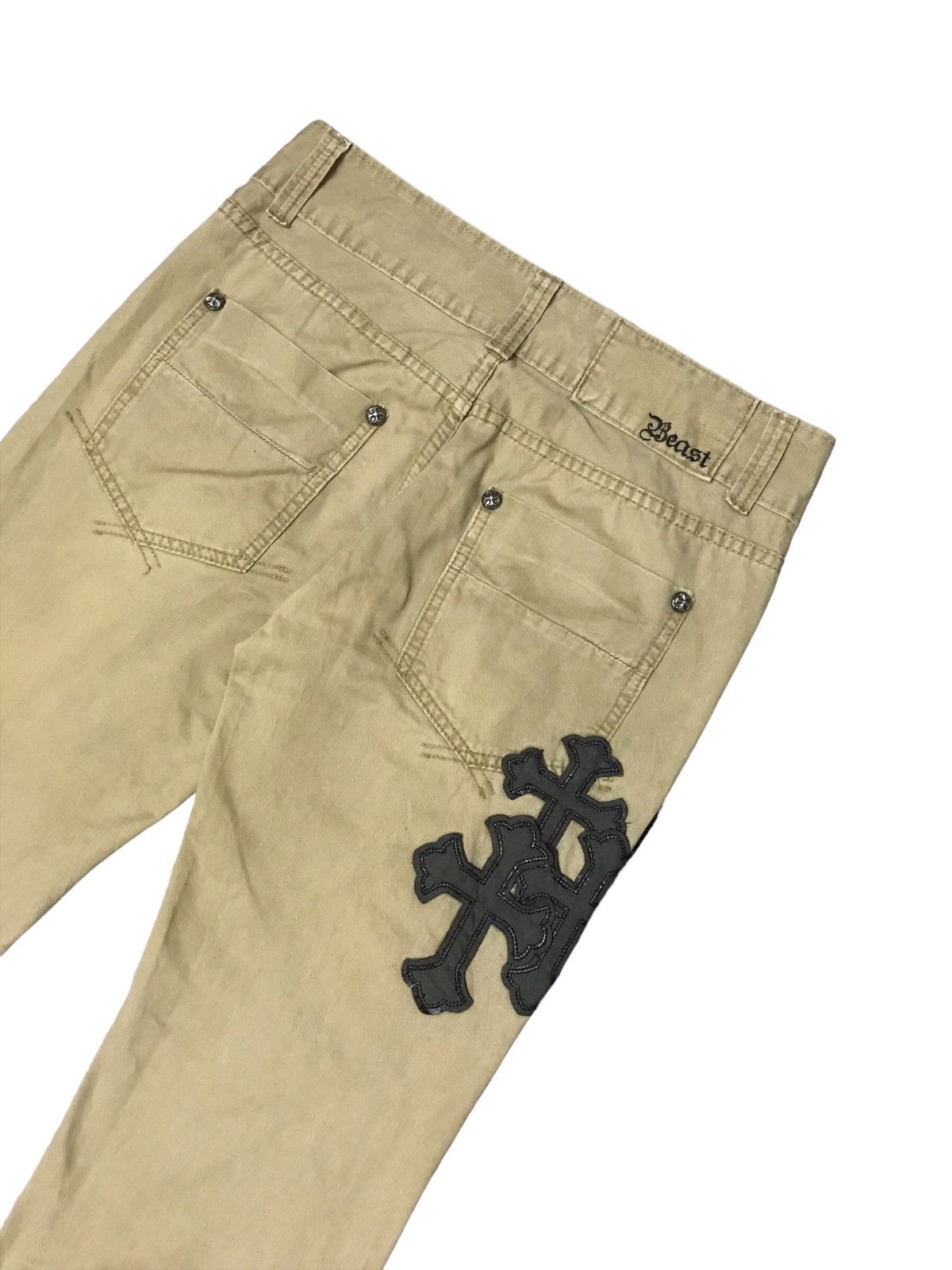If Six Was Nine Beast Japan Product Affliction Art Cross Outfits Streetwear Size US 33 - 3 Thumbnail
