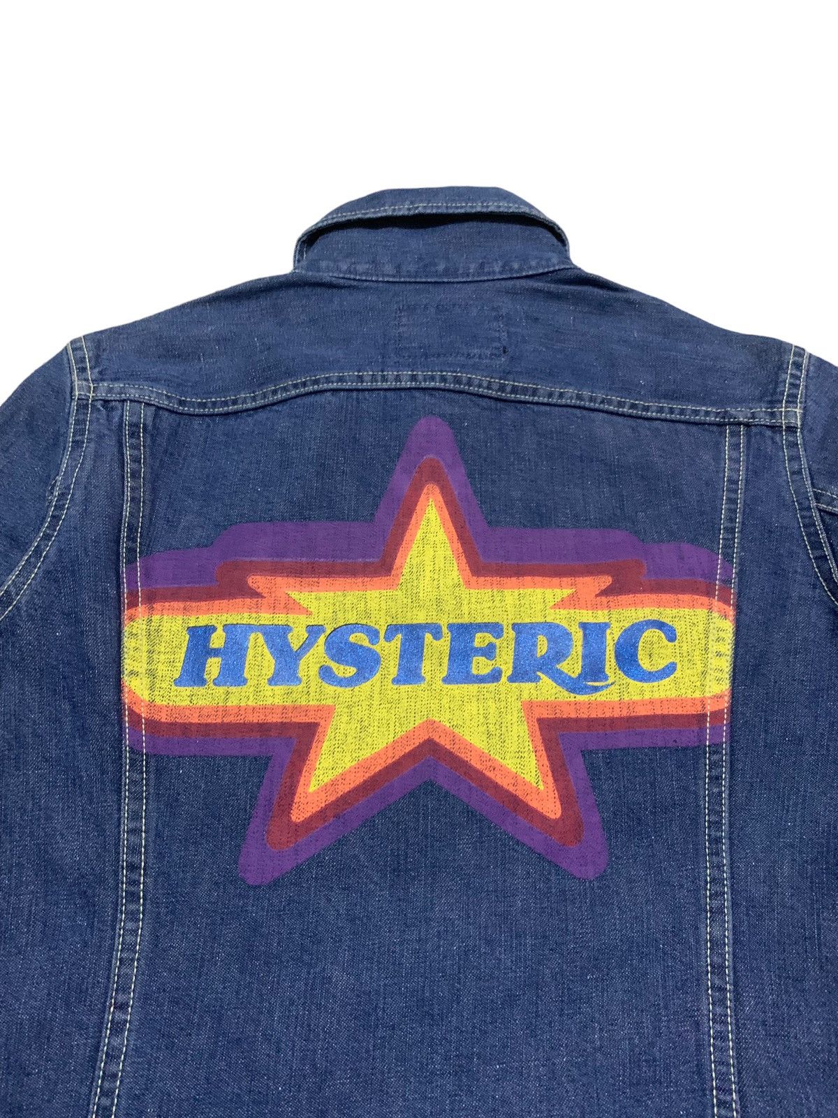 Hysteric Glamour Rare Vintage Hysteric Glamour Trucker Denim Jacket 1990s Size US S / EU 44-46 / 1 - 3 Thumbnail