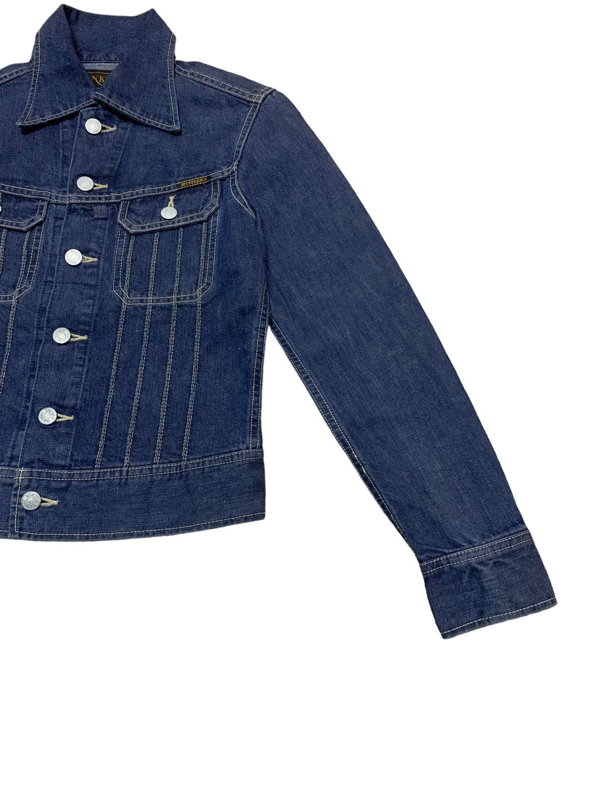 Hysteric Glamour Rare Vintage Hysteric Glamour Trucker Denim Jacket 1990s Size US S / EU 44-46 / 1 - 5 Thumbnail
