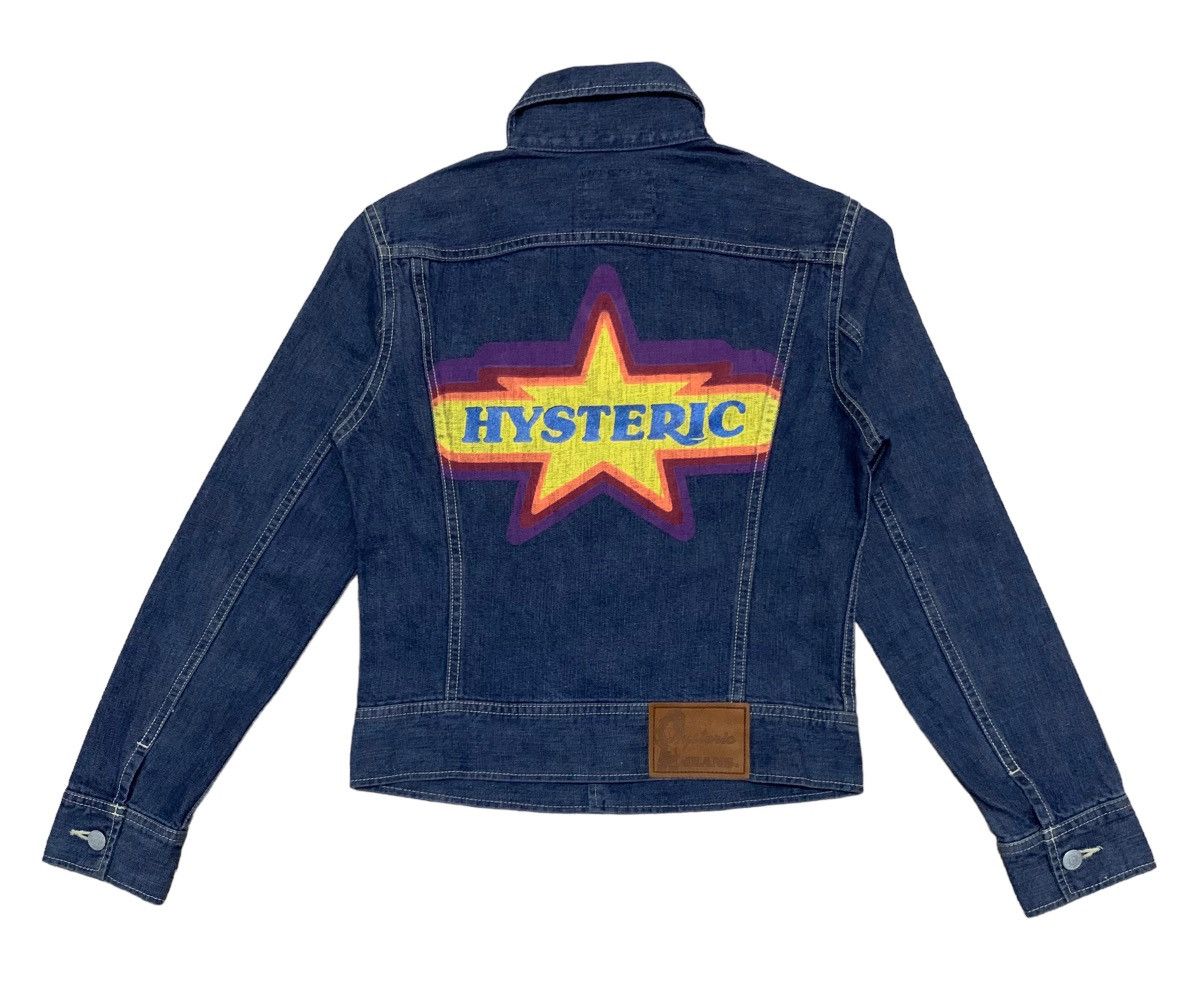 Hysteric Glamour Rare Vintage Hysteric Glamour Trucker Denim Jacket 1990s Size US S / EU 44-46 / 1 - 1 Thumbnail