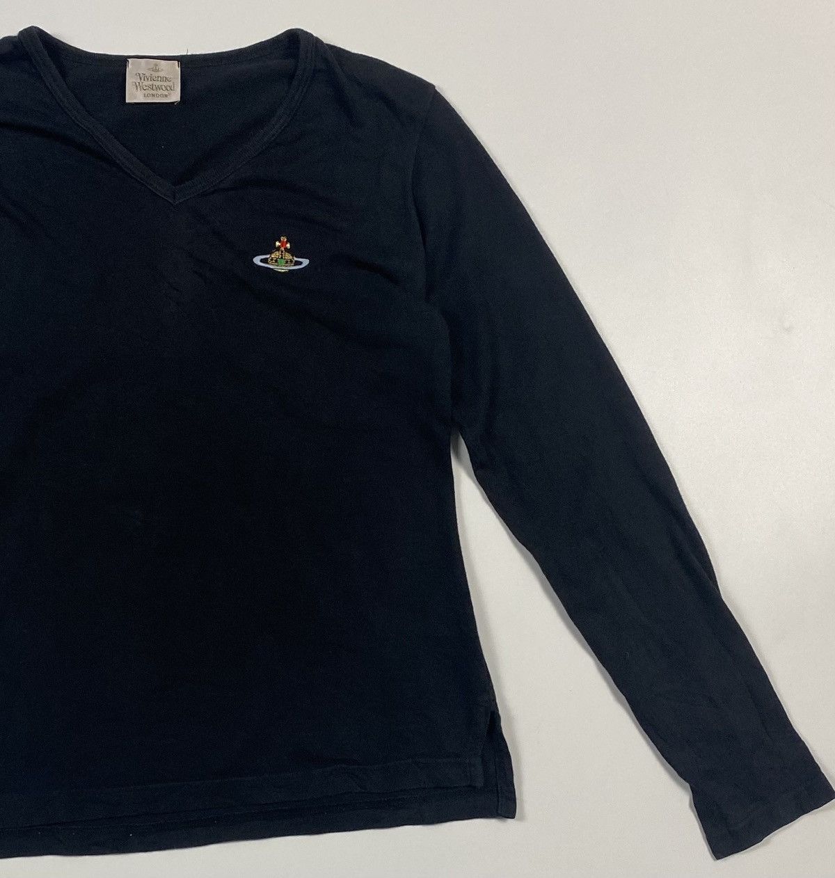 Seditionaries × Vintage × Vivienne Westwood VIVIENNE WESTWOOD LONDON LONG TEE Size US M / EU 48-50 / 2 - 2 Thumbnail
