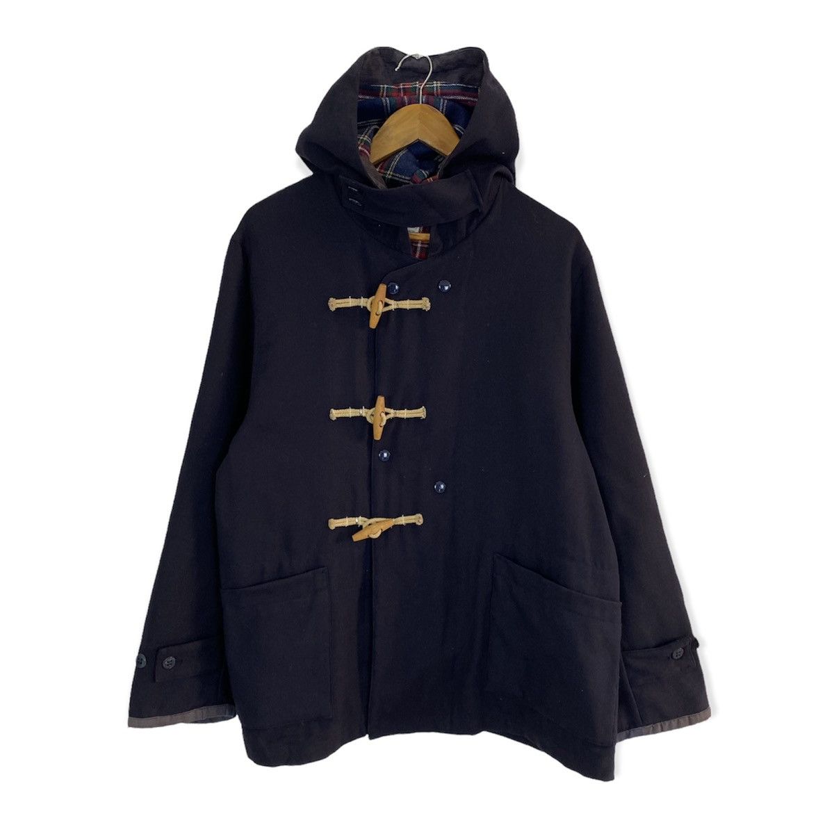 Engineered Garments Engineered Garments wool duffle hoodie jacket | Grailed