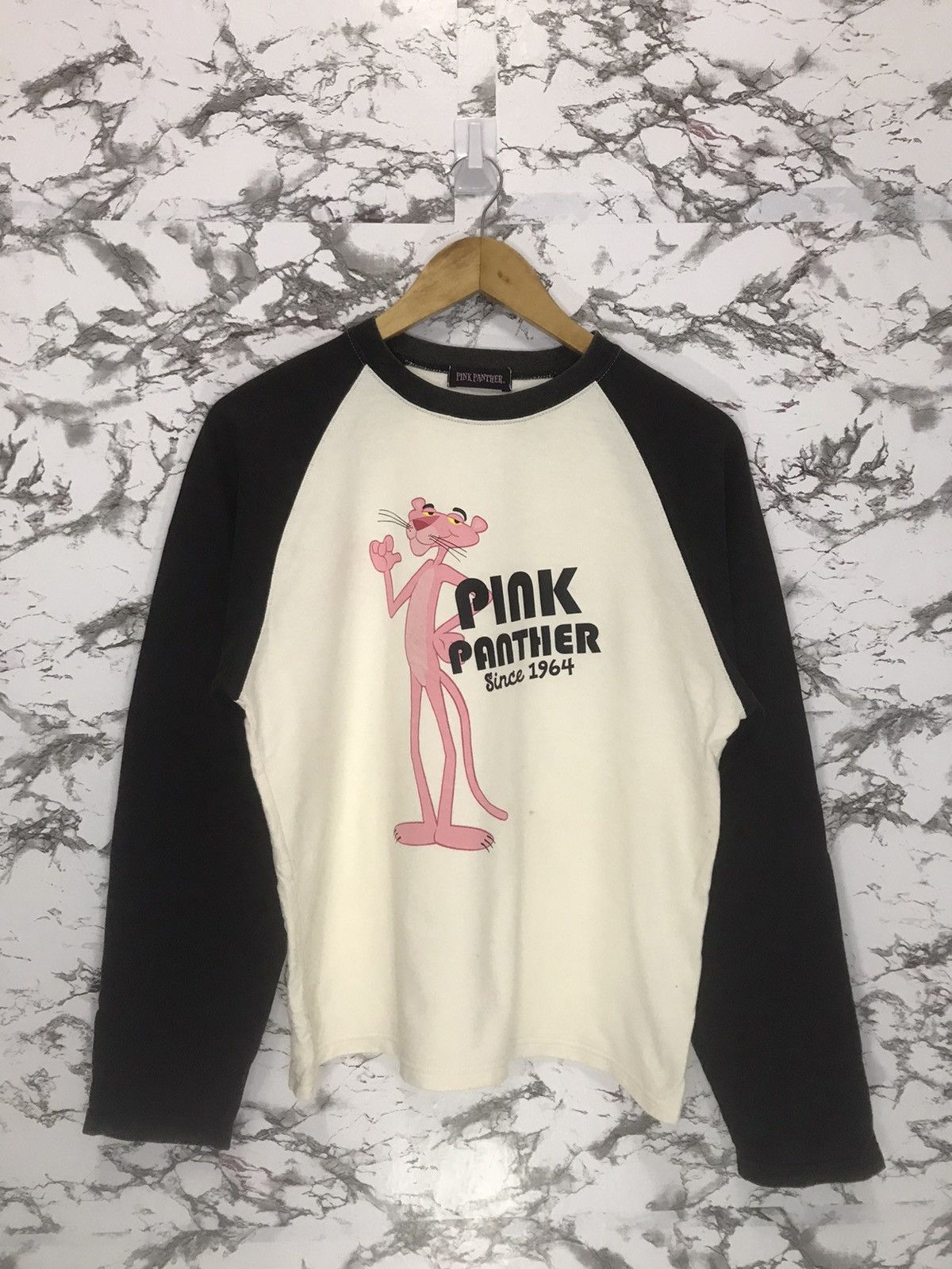 Cartoon Network × Vintage 🔥24hourDelete🔥 Pink Panther Big Logo Long Sleeve Size US M / EU 48-50 / 2 - 2 Thumbnail