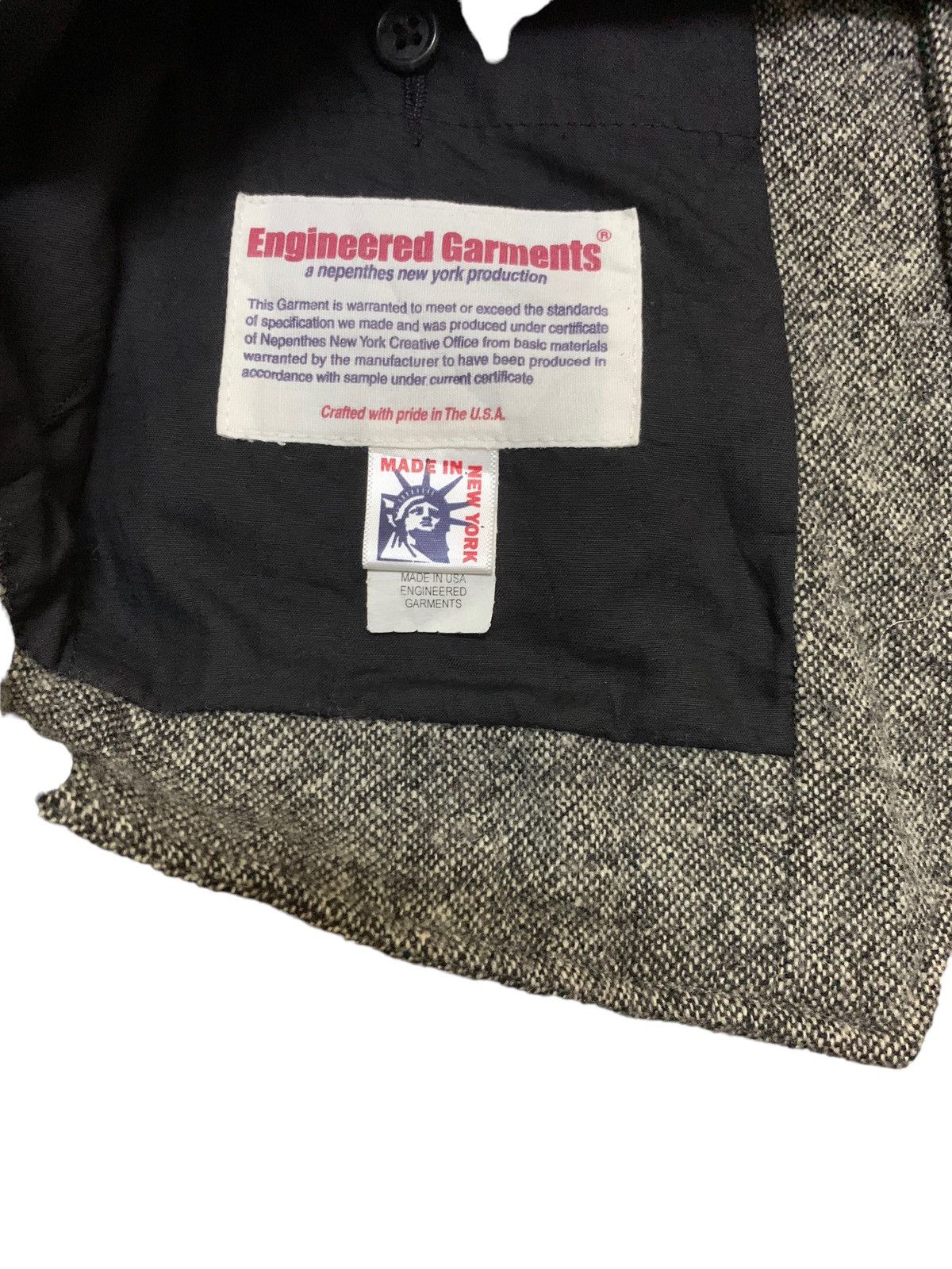 Rare Design Vintage Brand Engineered Garments Vests 1990s