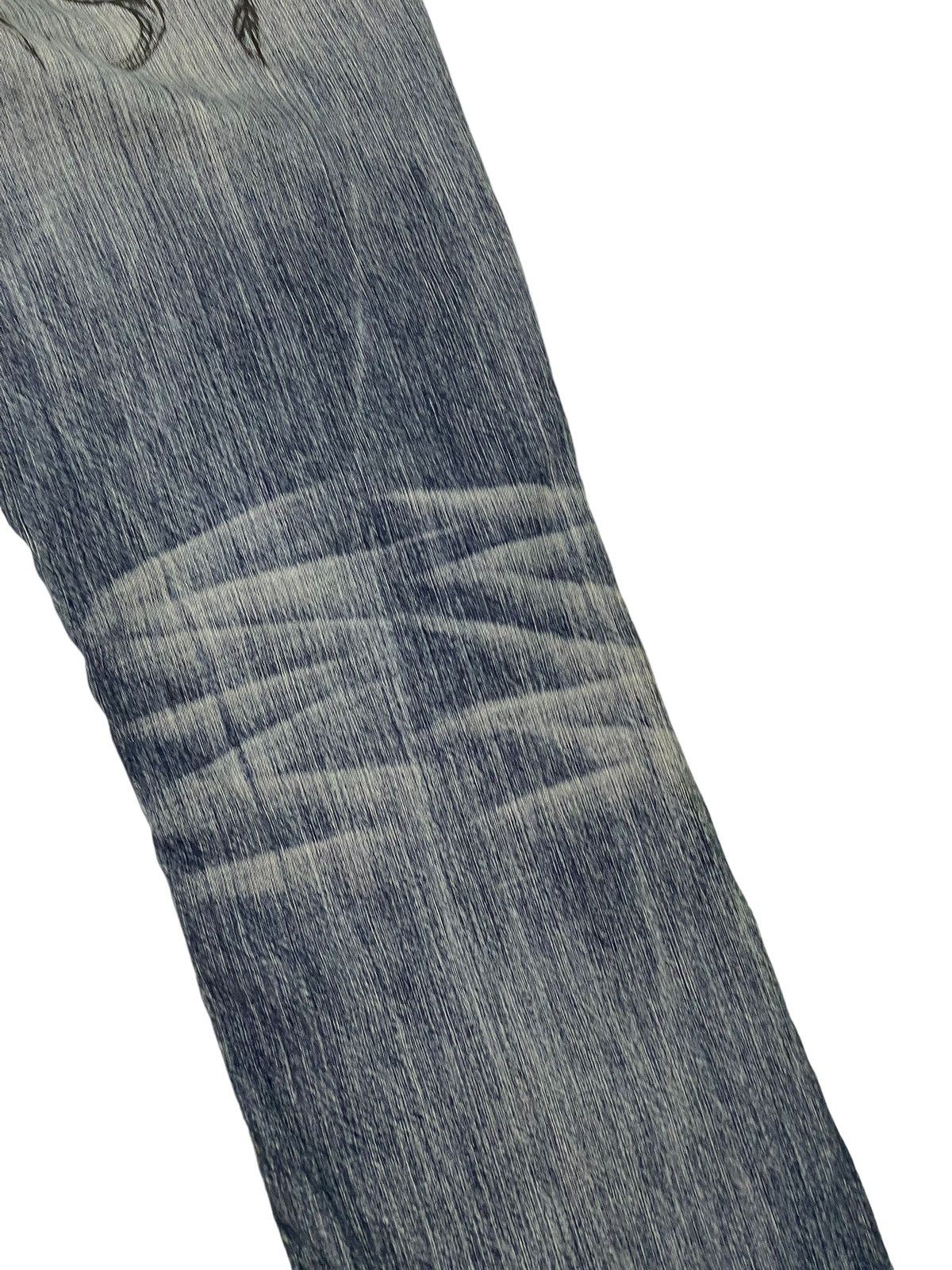 Japanese Brand Flare Jeans Key Closet Slim Distress Denim Boot Cut 7🟦 Size US 35 - 18 Thumbnail