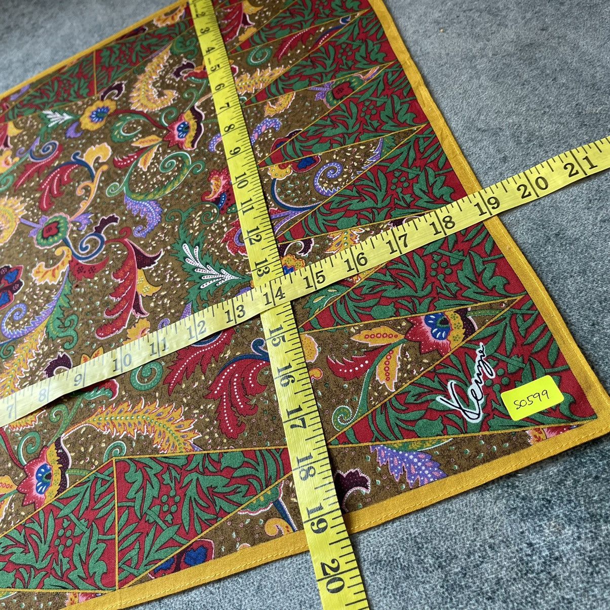 Kenzo Kenzo Batik Handkerchief Neckerchief Bandana Turban Size ONE SIZE - 7 Thumbnail