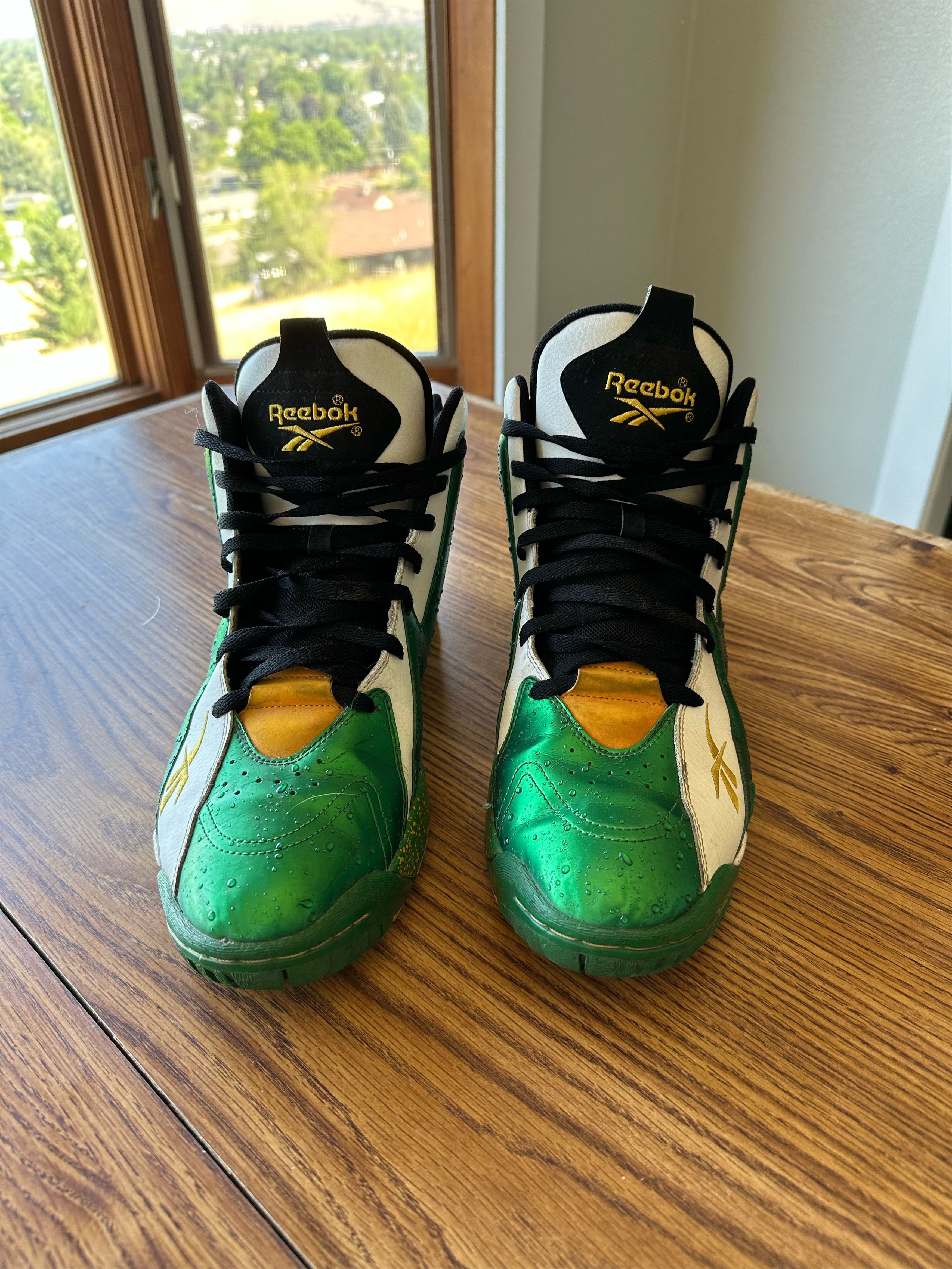 Reebok Reebok Kamikaze II Seattle Supersonics Size US 13 / EU 46 - 2 Thumbnail