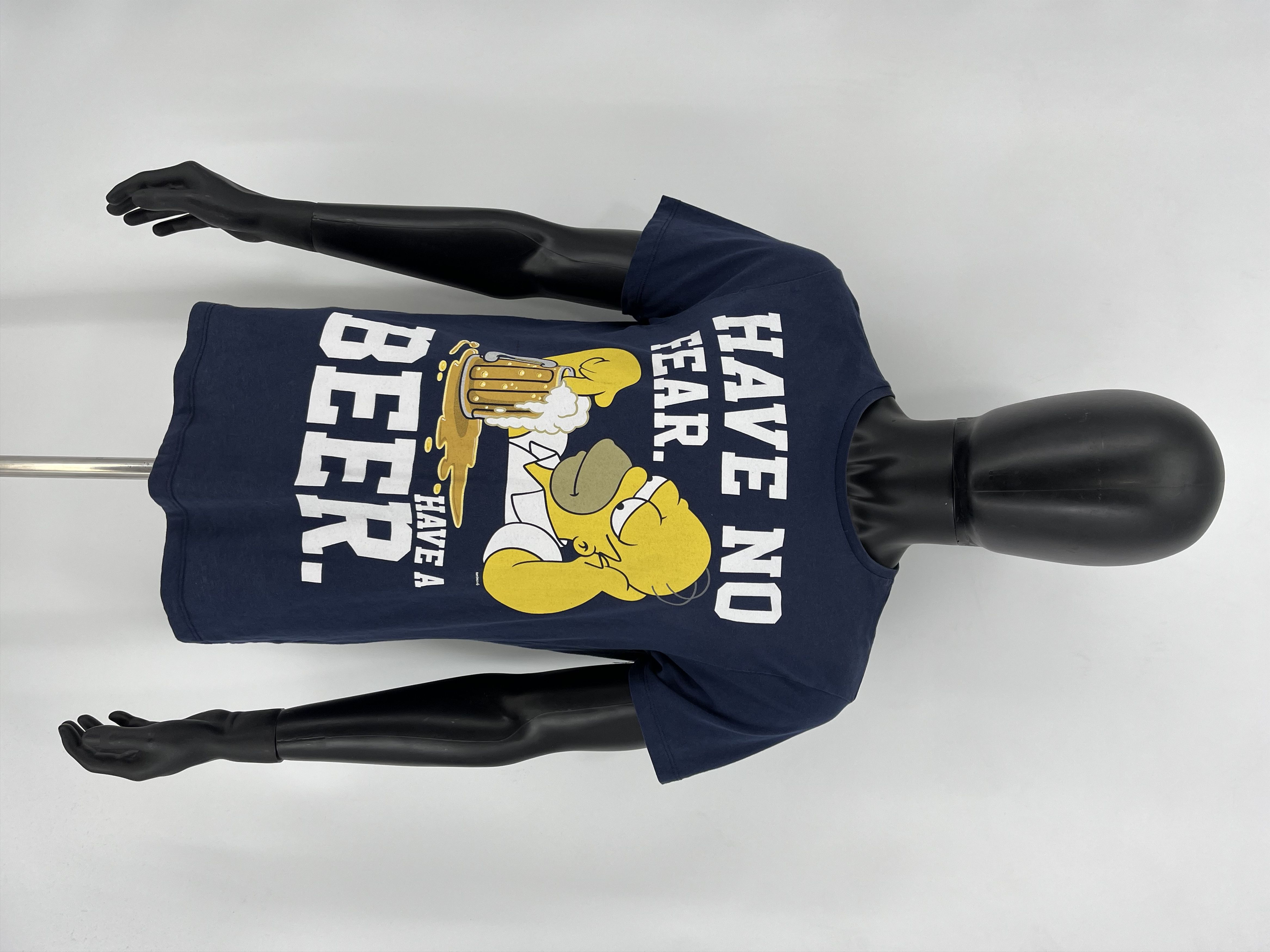 Band Tees × The Simpsons Vintage The Simpsons "Have no fear, have a beer" T-Shirt Size US M / EU 48-50 / 2 - 2 Thumbnail