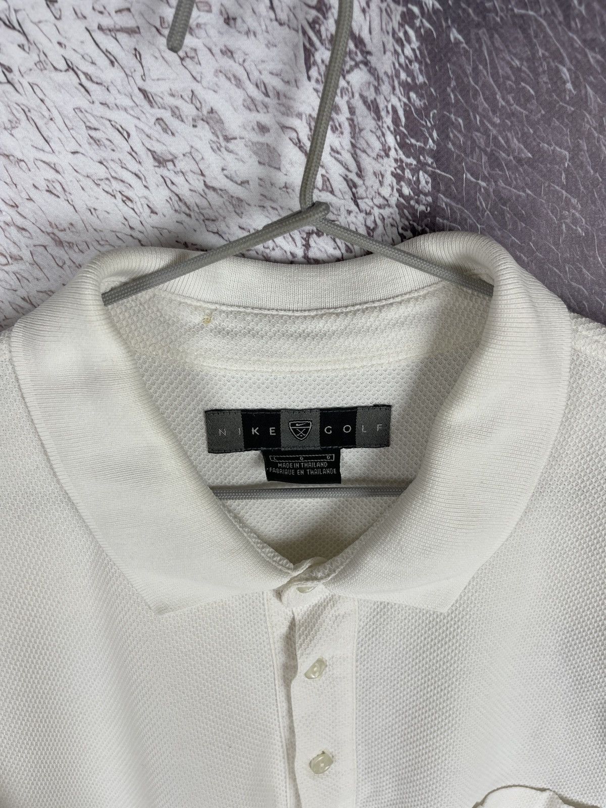 Nike Nike Golf vintage y2k 90s white polo tee shirt size L Size US L / EU 52-54 / 3 - 8 Thumbnail