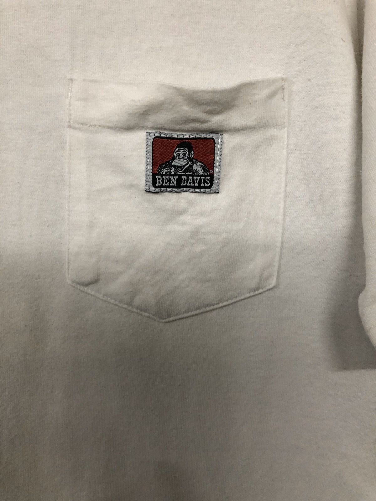 Ben Davis × Vintage Vintage BEN DAVIS Japanese Street Shirt Tee Single pocket Size US L / EU 52-54 / 3 - 5 Thumbnail