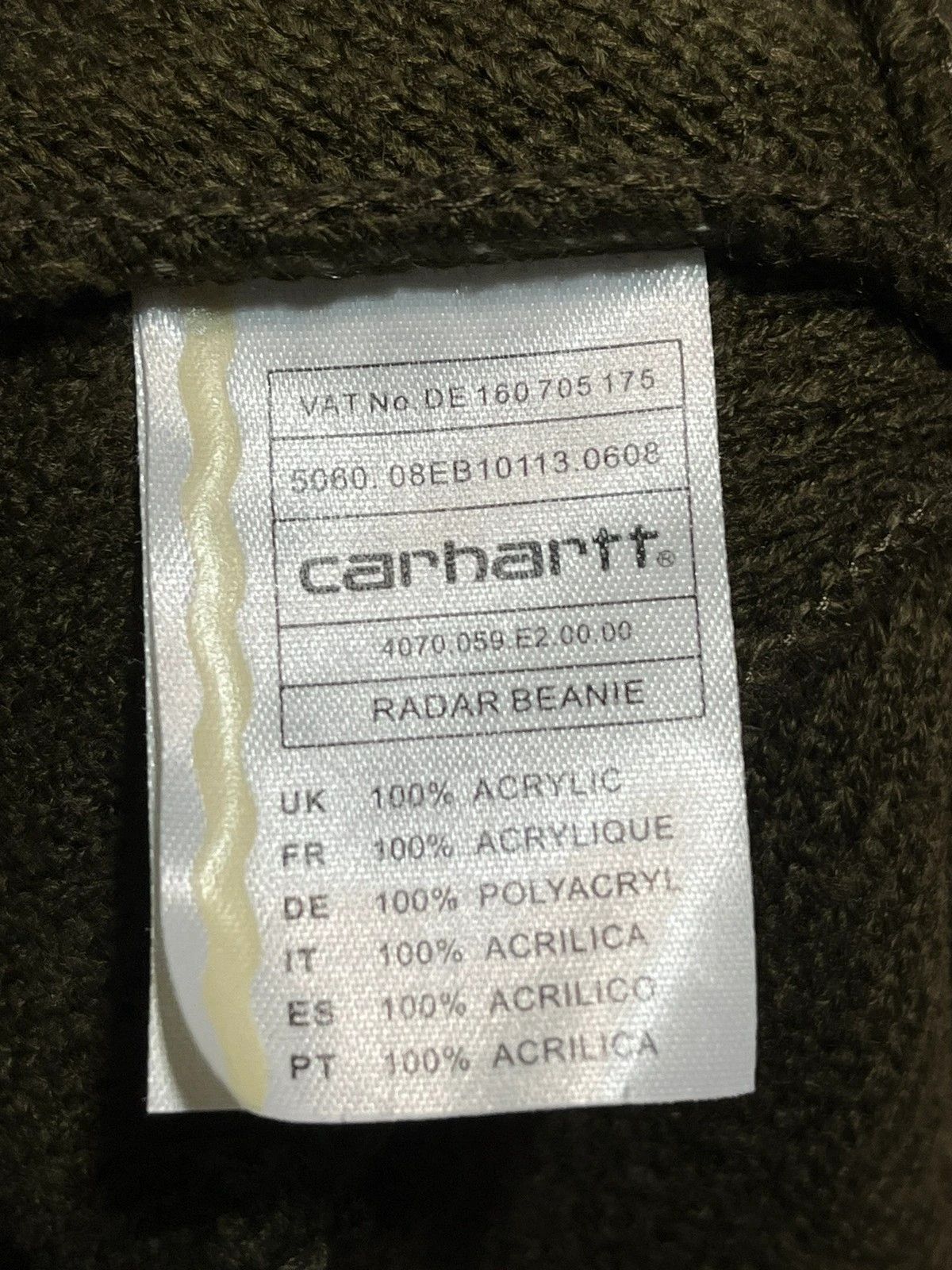 Carhartt Vintage Carhartt Watch Hat Beanie Size ONE SIZE - 4 Thumbnail