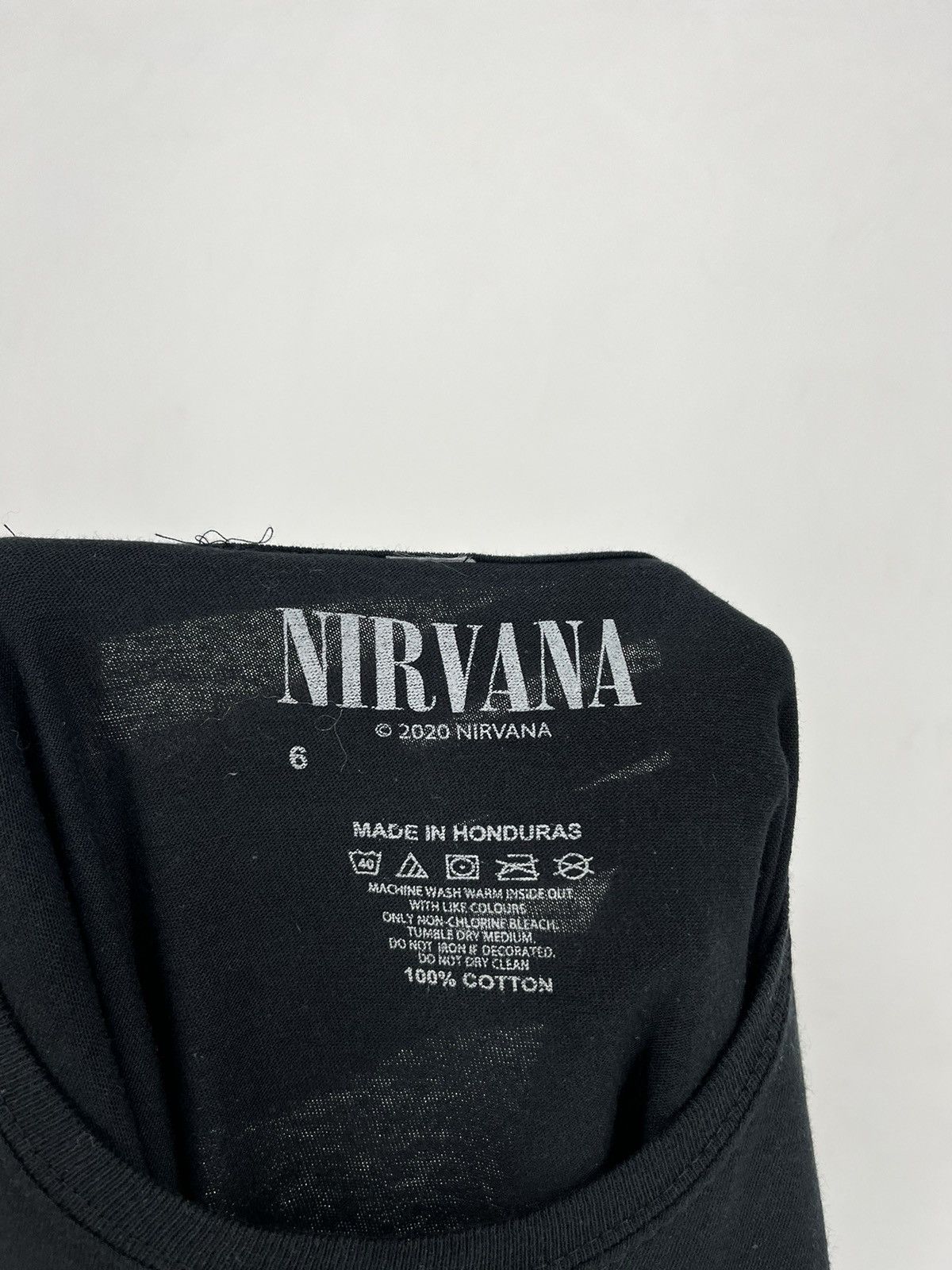 Band Tees Vintage Y2K Nirvana Kurt Cobain Tee Print Band Tour Rock Size US M / EU 48-50 / 2 - 5 Thumbnail