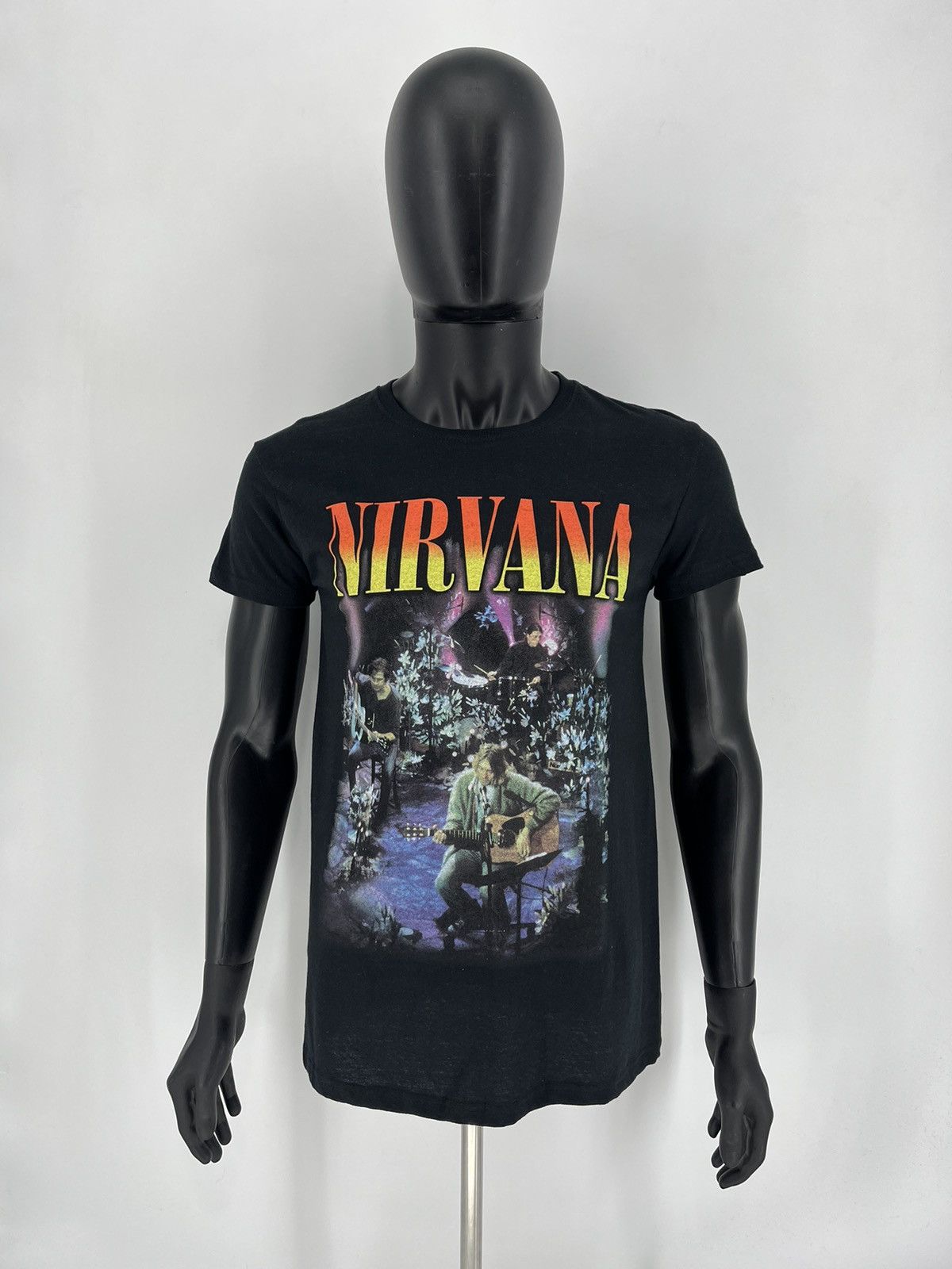 Band Tees Vintage Y2K Nirvana Kurt Cobain Tee Print Band Tour Rock Size US M / EU 48-50 / 2 - 2 Thumbnail