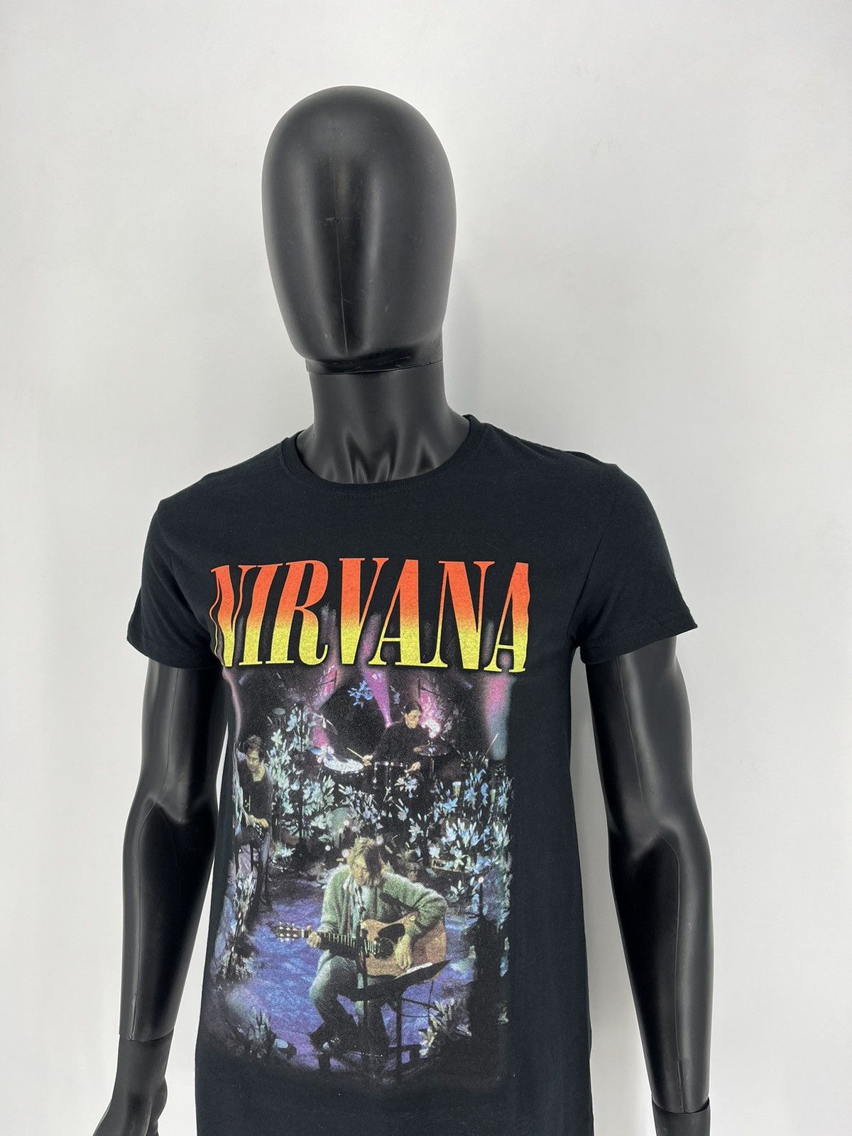 Nirvana Vintage Y2K Nirvana Kurt Cobain Tee Print Band Tour Rock Size US M / EU 48-50 / 2 - 4 Thumbnail