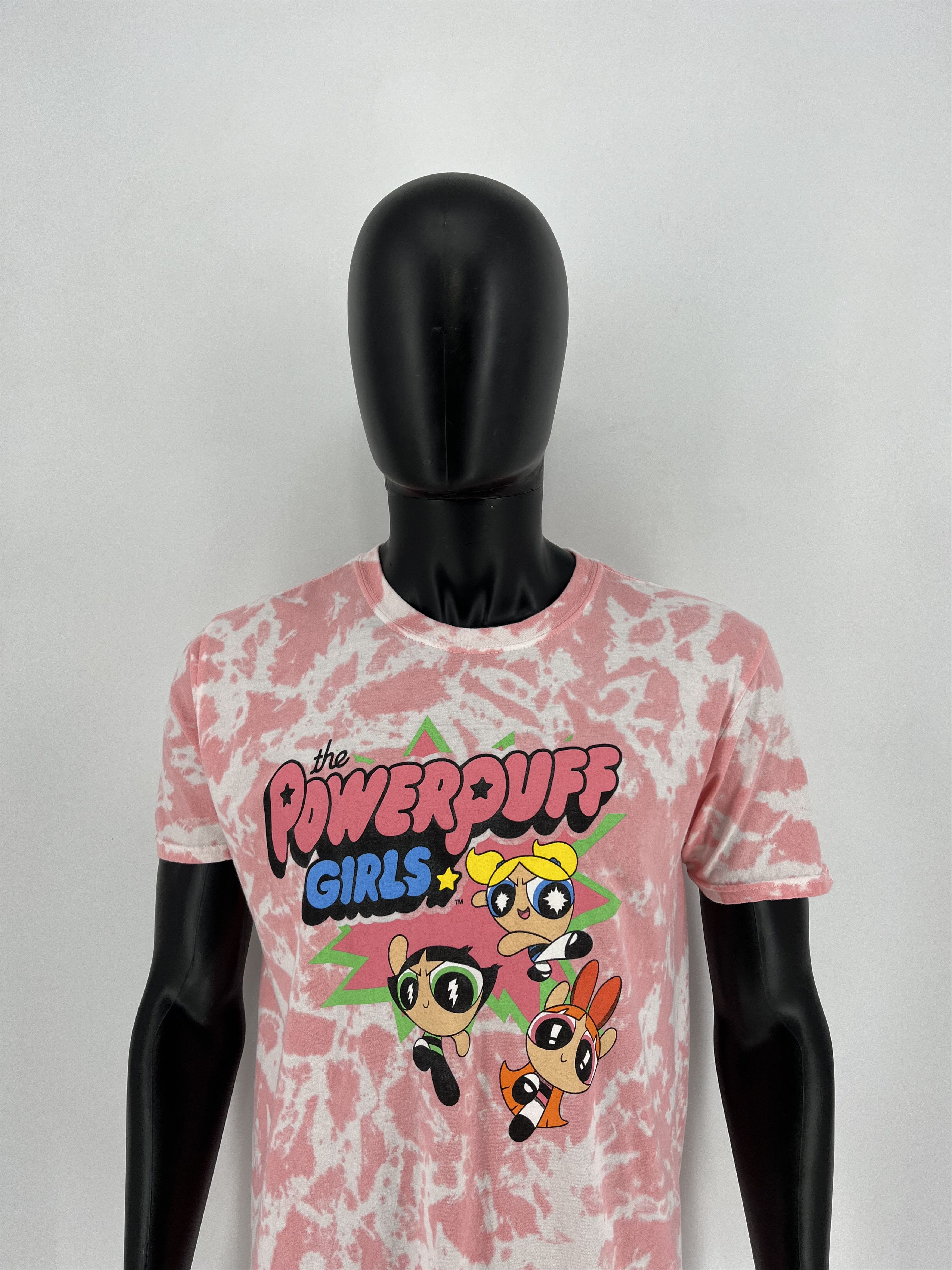 Anime × Cartoon Network × Japanese Brand Rare Vintage PowerPuff Girl T-Shirt Y2K Size US M / EU 48-50 / 2 - 2 Thumbnail