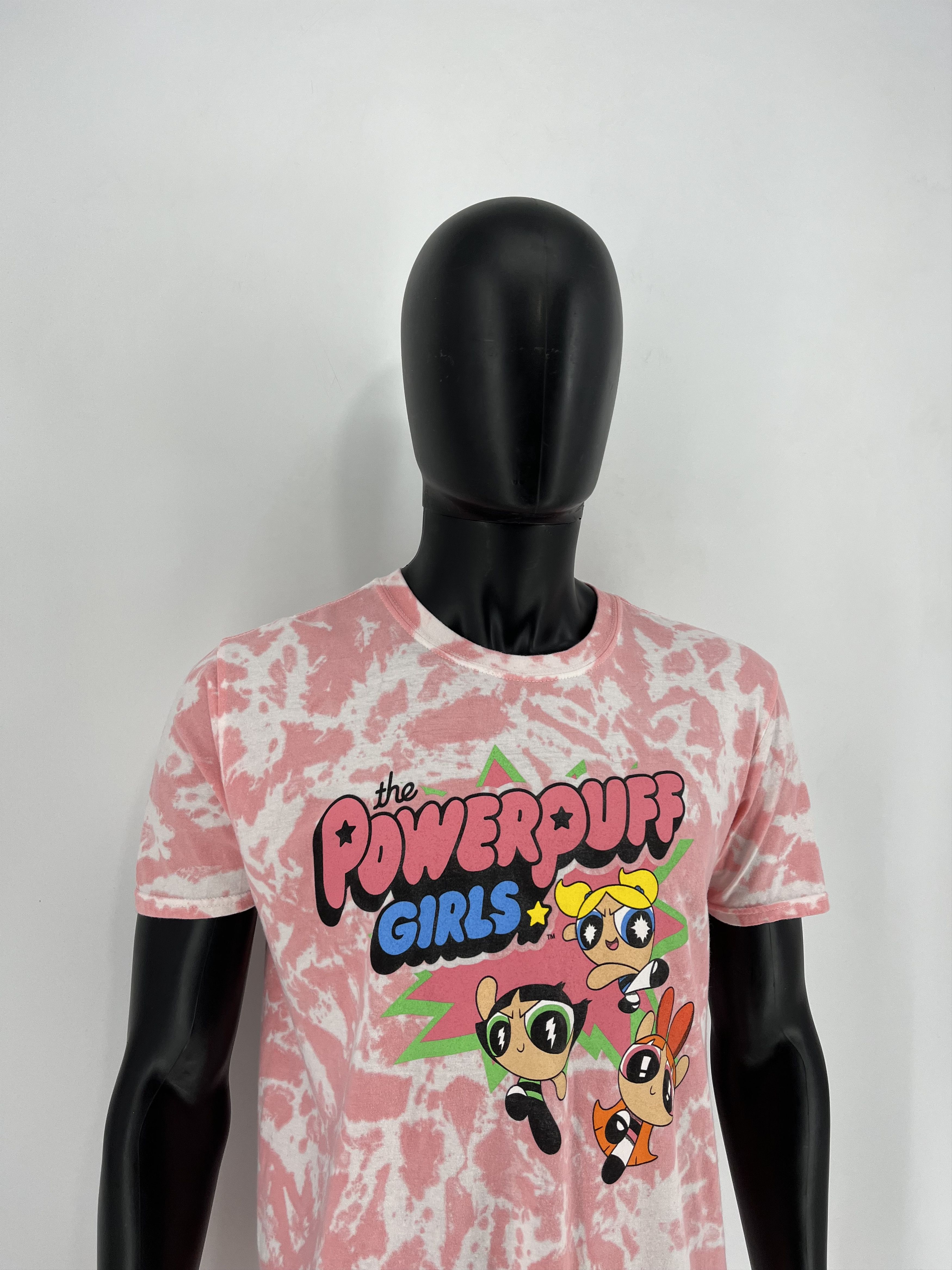 Anime × Cartoon Network × Japanese Brand Rare Vintage PowerPuff Girl T-Shirt Y2K Size US M / EU 48-50 / 2 - 4 Thumbnail