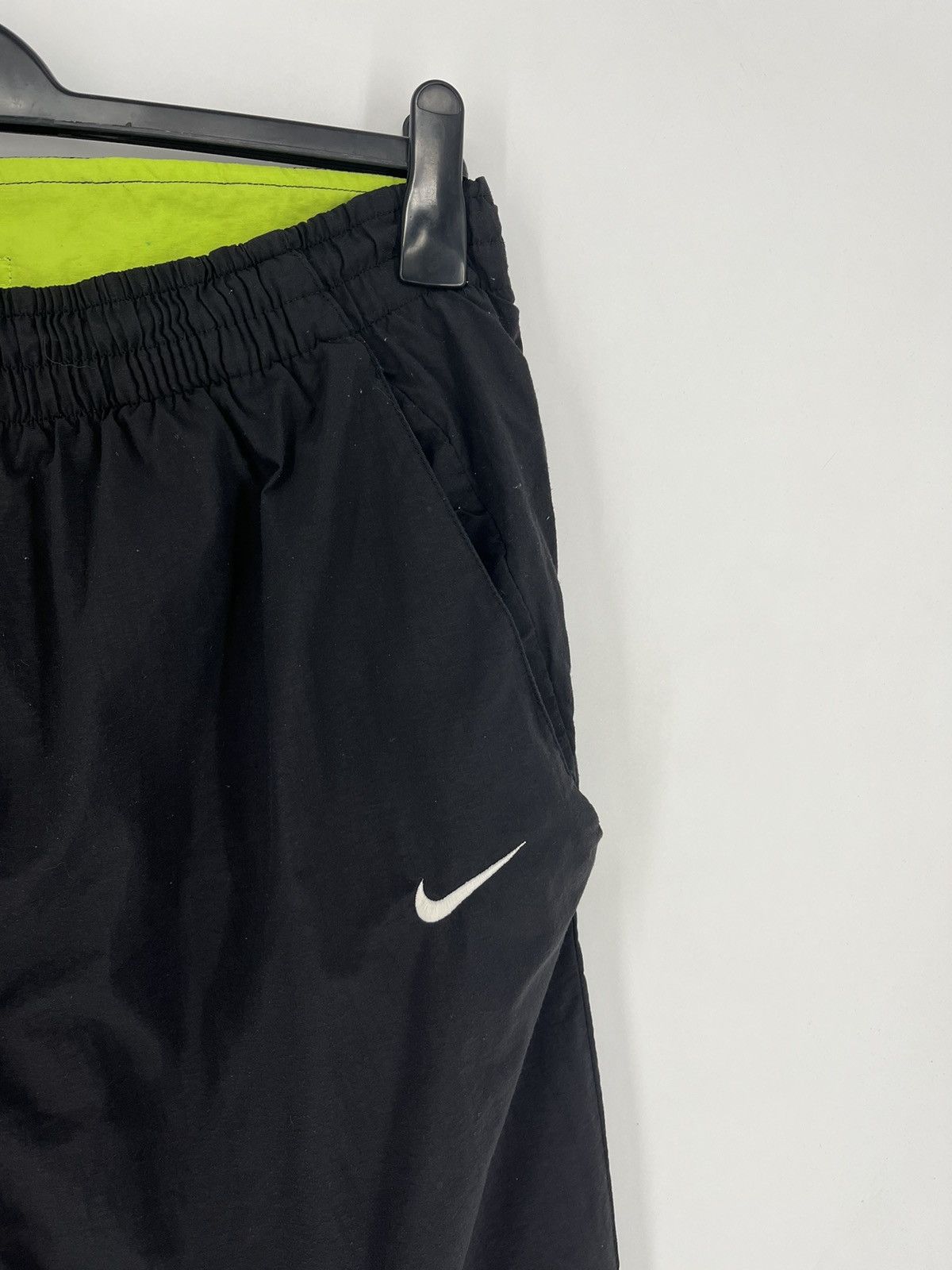 Nike × Vintage 90s Vintage Nike Swoosh Joggers Track Pants Travis Style Size US 34 / EU 50 - 6 Thumbnail