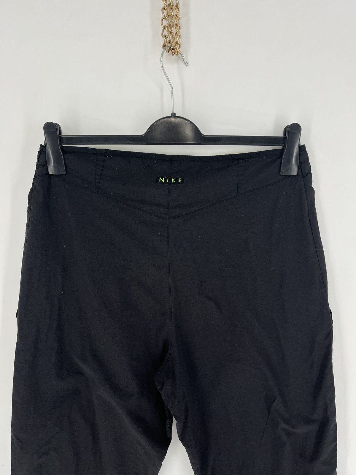 Nike × Vintage 90s Vintage Nike Swoosh Joggers Track Pants Travis Style Size US 34 / EU 50 - 10 Thumbnail