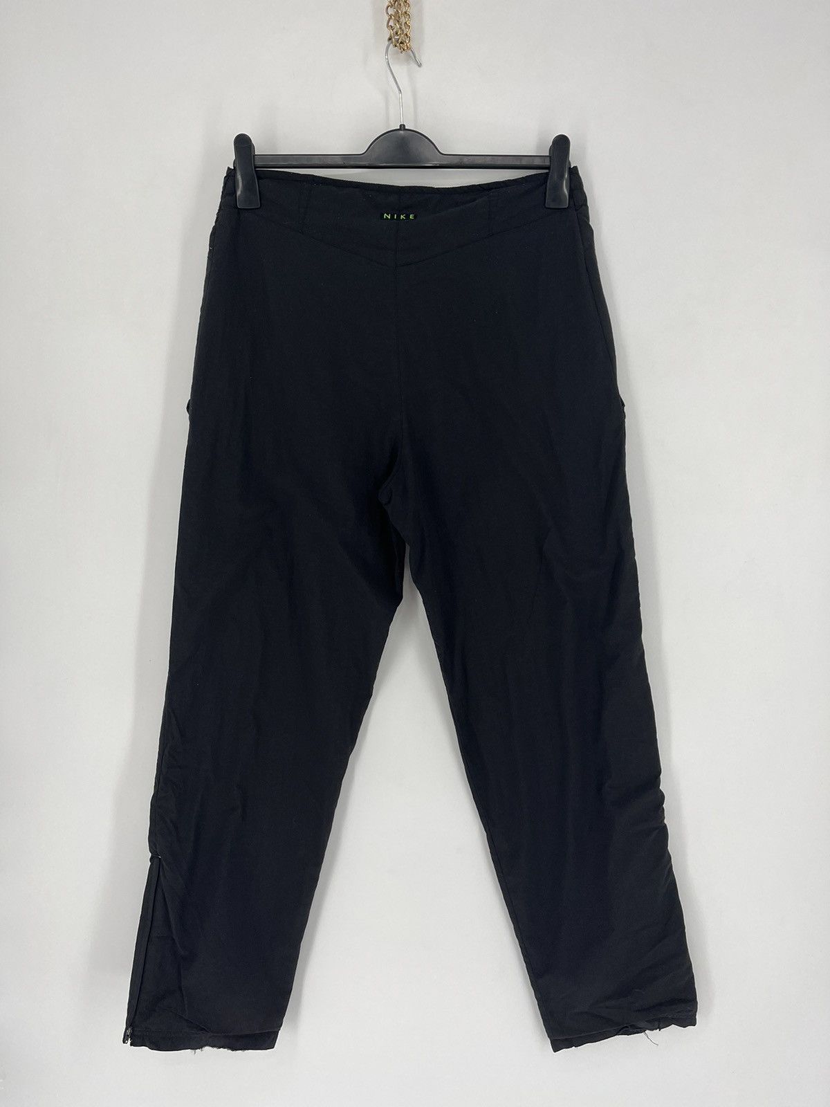 Nike × Vintage 90s Vintage Nike Swoosh Joggers Track Pants Travis Style Size US 34 / EU 50 - 9 Thumbnail