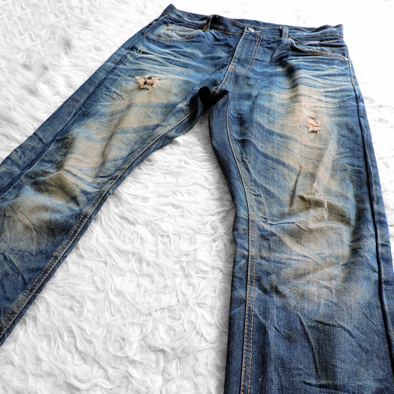 Wrangler WRANGLER BLUE BELL SANFORIZED DENIM LONG PANTS Size US 32 / EU 48 - 12 Thumbnail