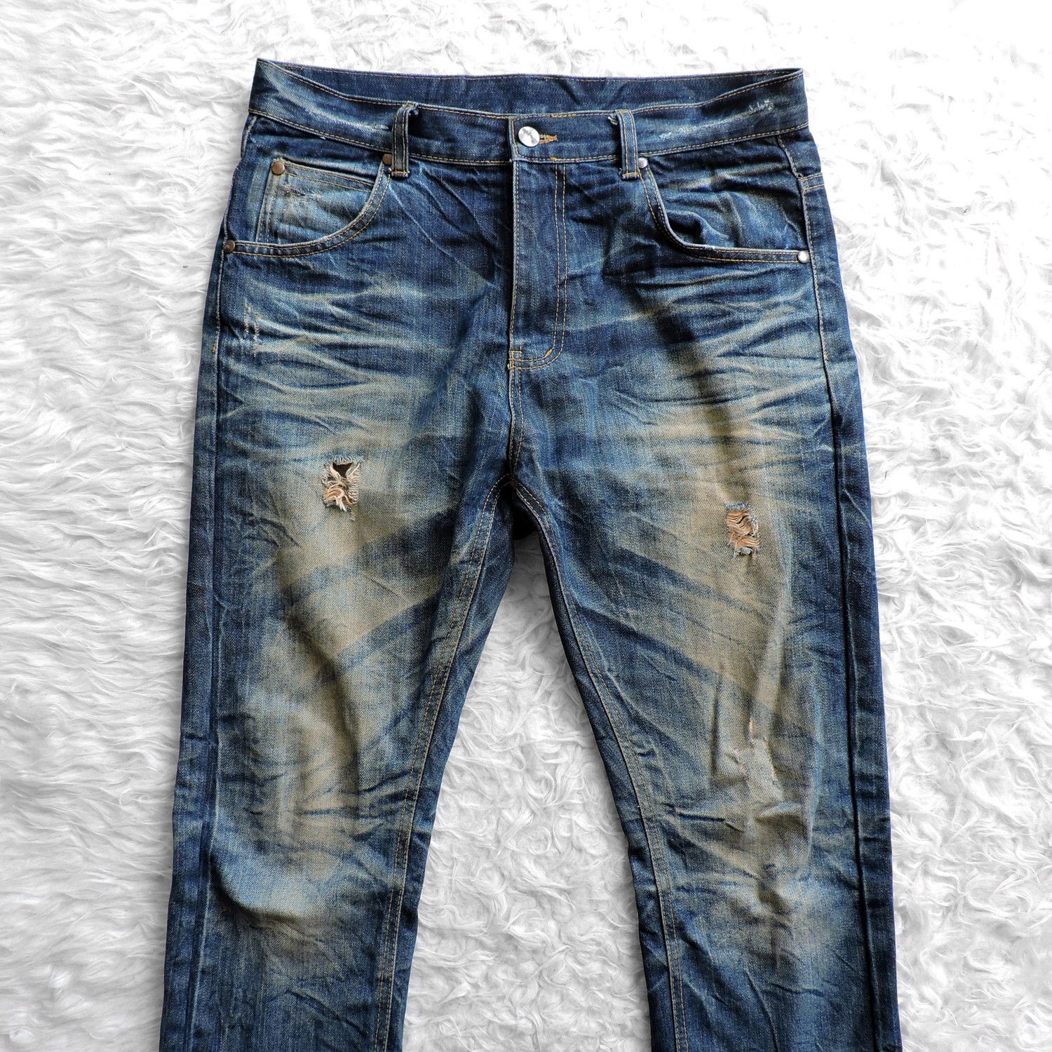 Wrangler WRANGLER BLUE BELL SANFORIZED DENIM LONG PANTS Size US 32 / EU 48 - 3 Thumbnail
