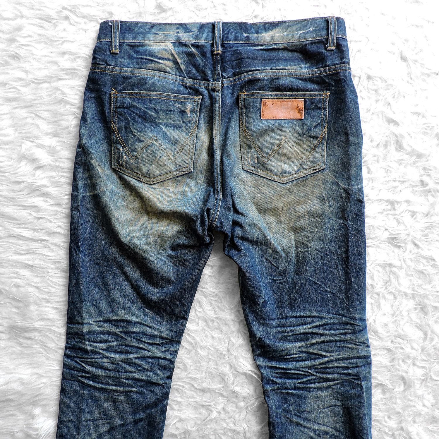 Wrangler WRANGLER BLUE BELL SANFORIZED DENIM LONG PANTS Size US 32 / EU 48 - 4 Thumbnail