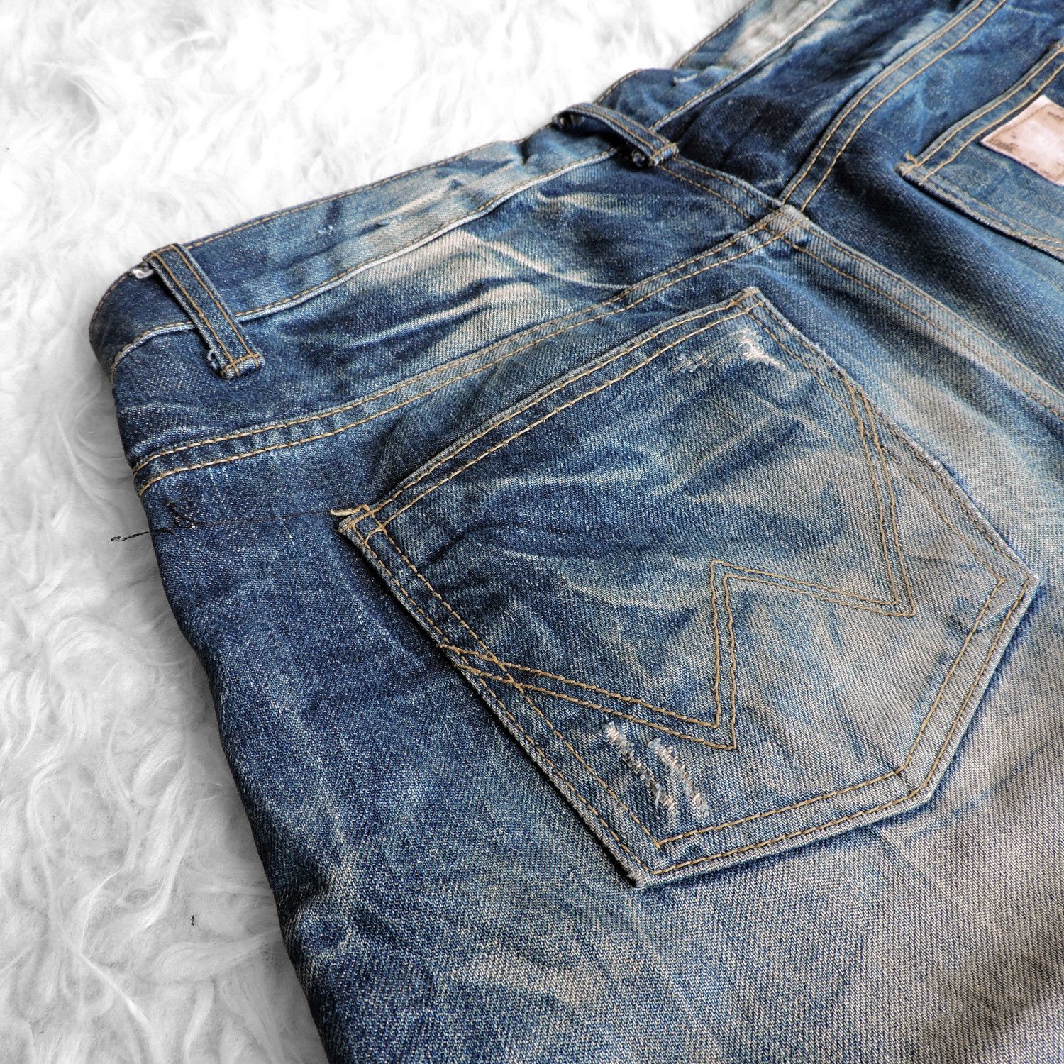 Wrangler WRANGLER BLUE BELL SANFORIZED DENIM LONG PANTS Size US 32 / EU 48 - 17 Thumbnail