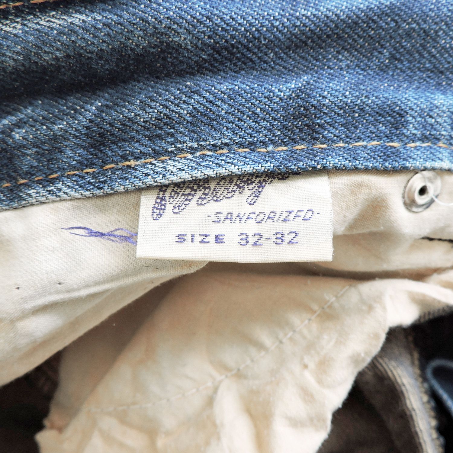 Wrangler WRANGLER BLUE BELL SANFORIZED DENIM LONG PANTS Size US 32 / EU 48 - 5 Thumbnail