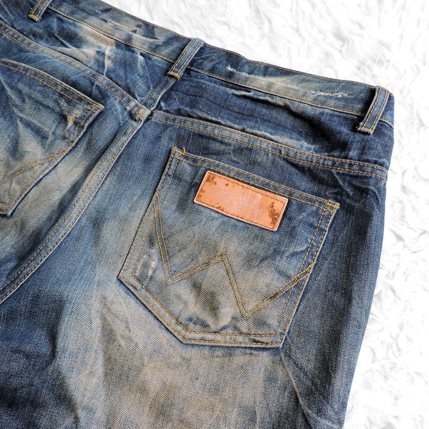 Wrangler WRANGLER BLUE BELL SANFORIZED DENIM LONG PANTS Size US 32 / EU 48 - 13 Thumbnail