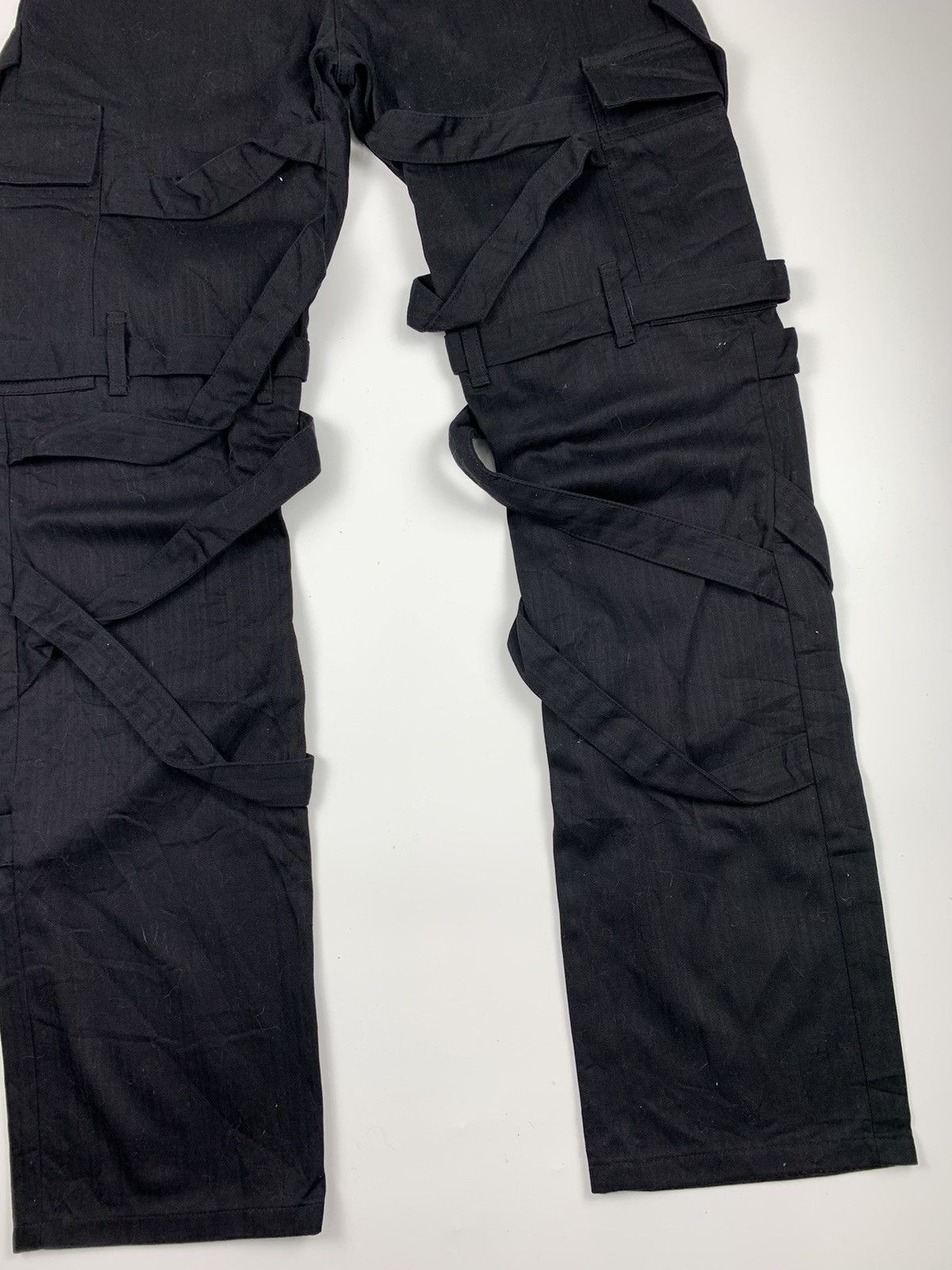 If Six Was Nine × Le Grande Bleu (L.G.B.) 🔥Rare Bondage🔥Gigant Parachute Cargo Pant Size US 30 / EU 46 - 6 Thumbnail